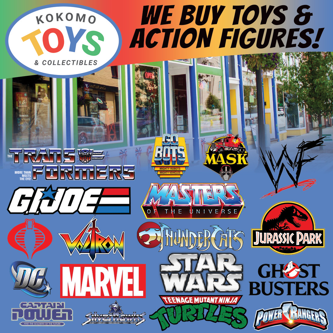 Kokomo Toys & Collectibles Facebook ad: Calling All Collectors, Geeks & Nostalgia Lovers!