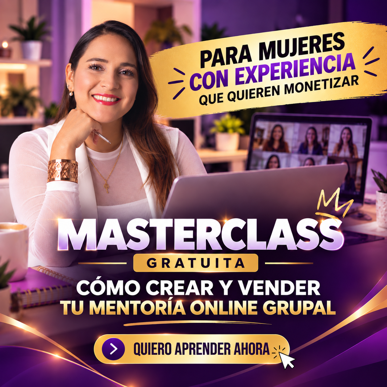 Yurymartinezmentora Facebook ad: Convierte tu experiencia en una mentoría