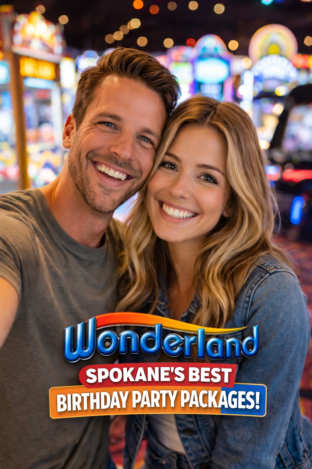 Wonderland Family Fun Center Spokane, Washington Facebook ad: Birthday Parties Spokane | Kids Party Venue at Wonderland