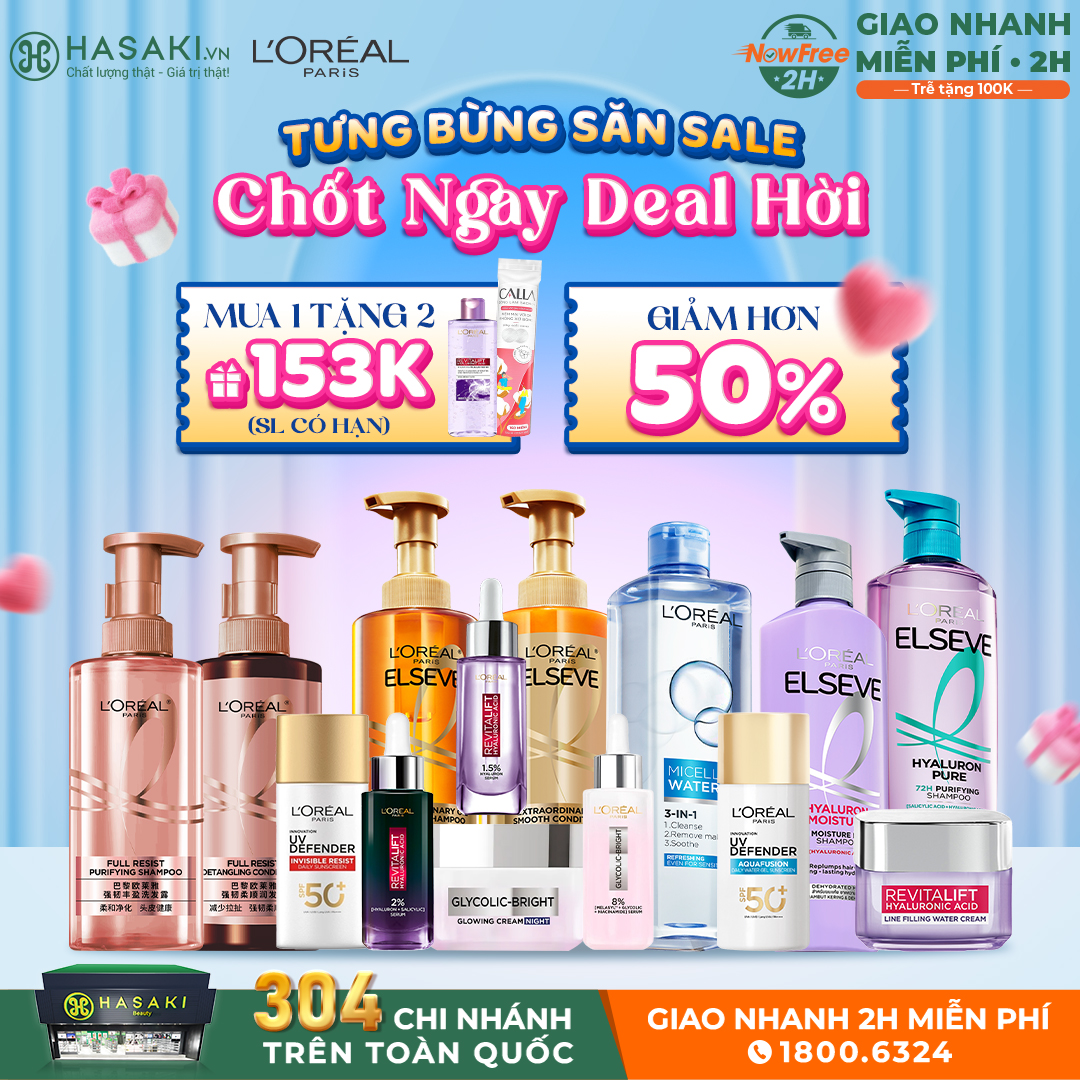Hasaki Facebook ad