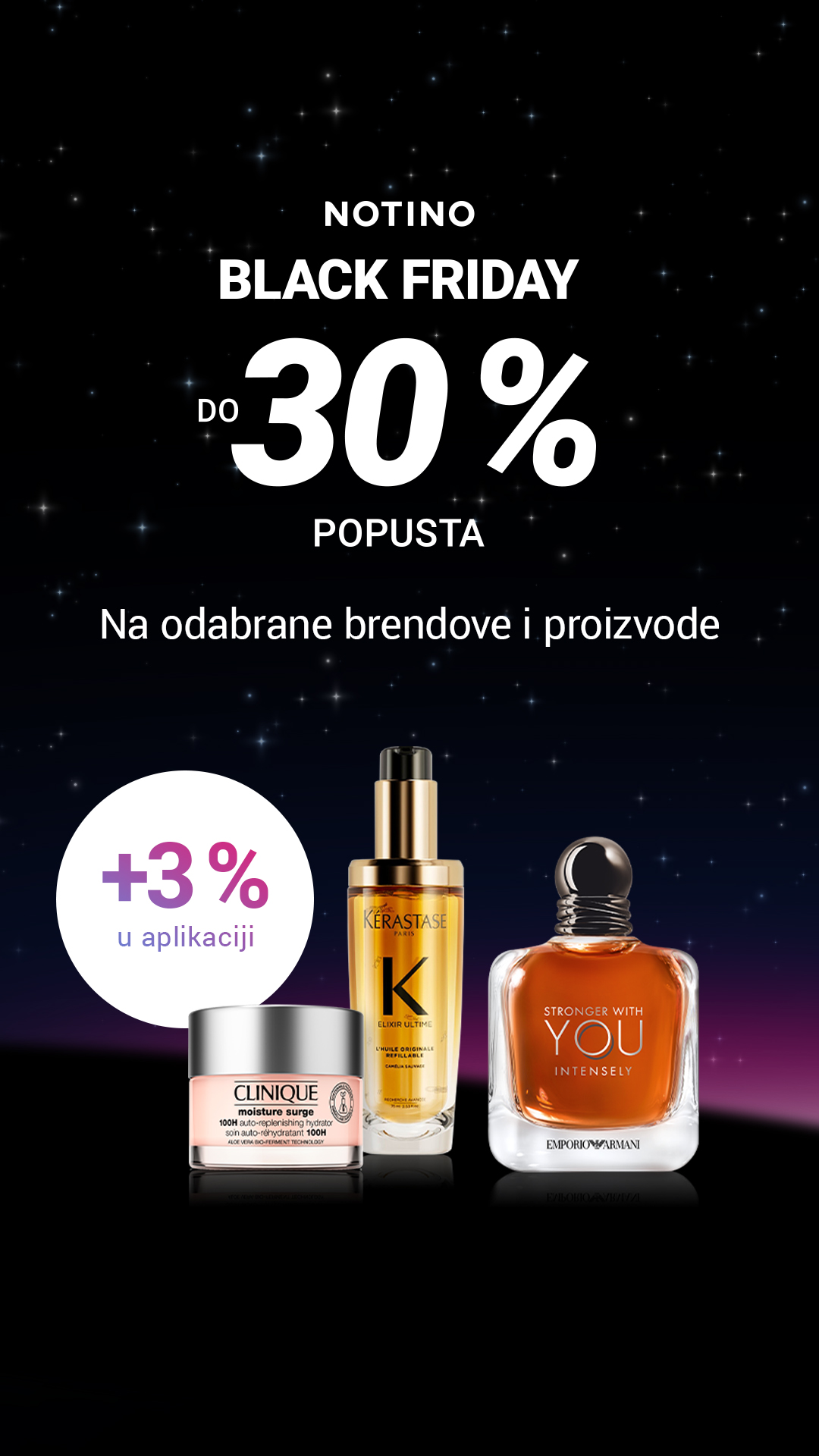 Notino Facebook ad