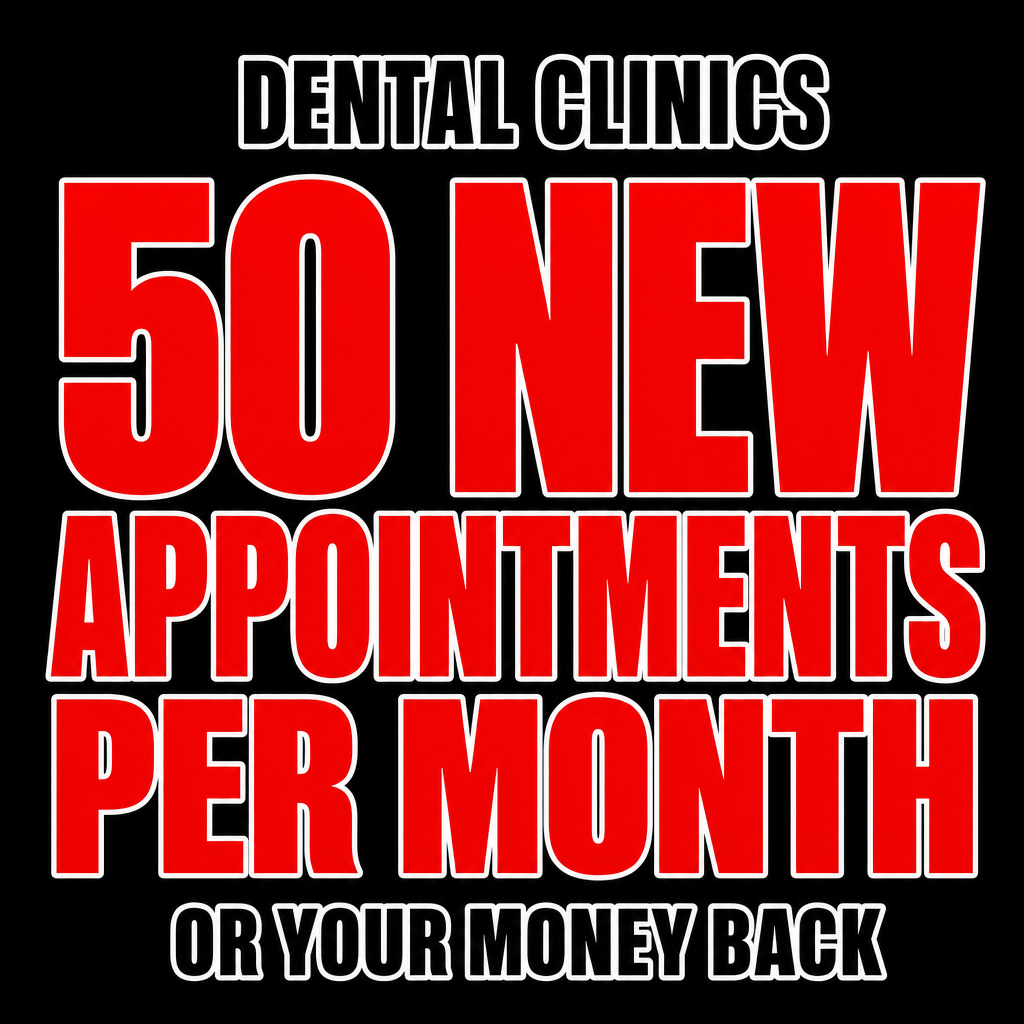 Dental Growth Marketing Co-Op Facebook ad: Dental Clinic Owners - 50 New Appointments per month