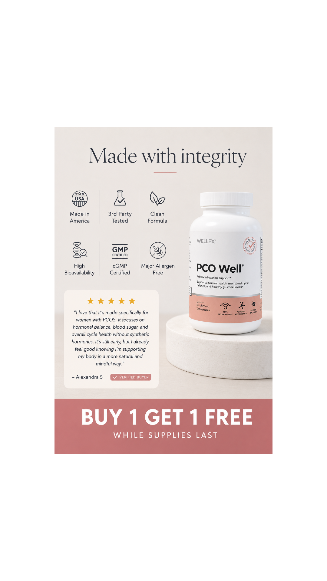 Wellex Facebook ad