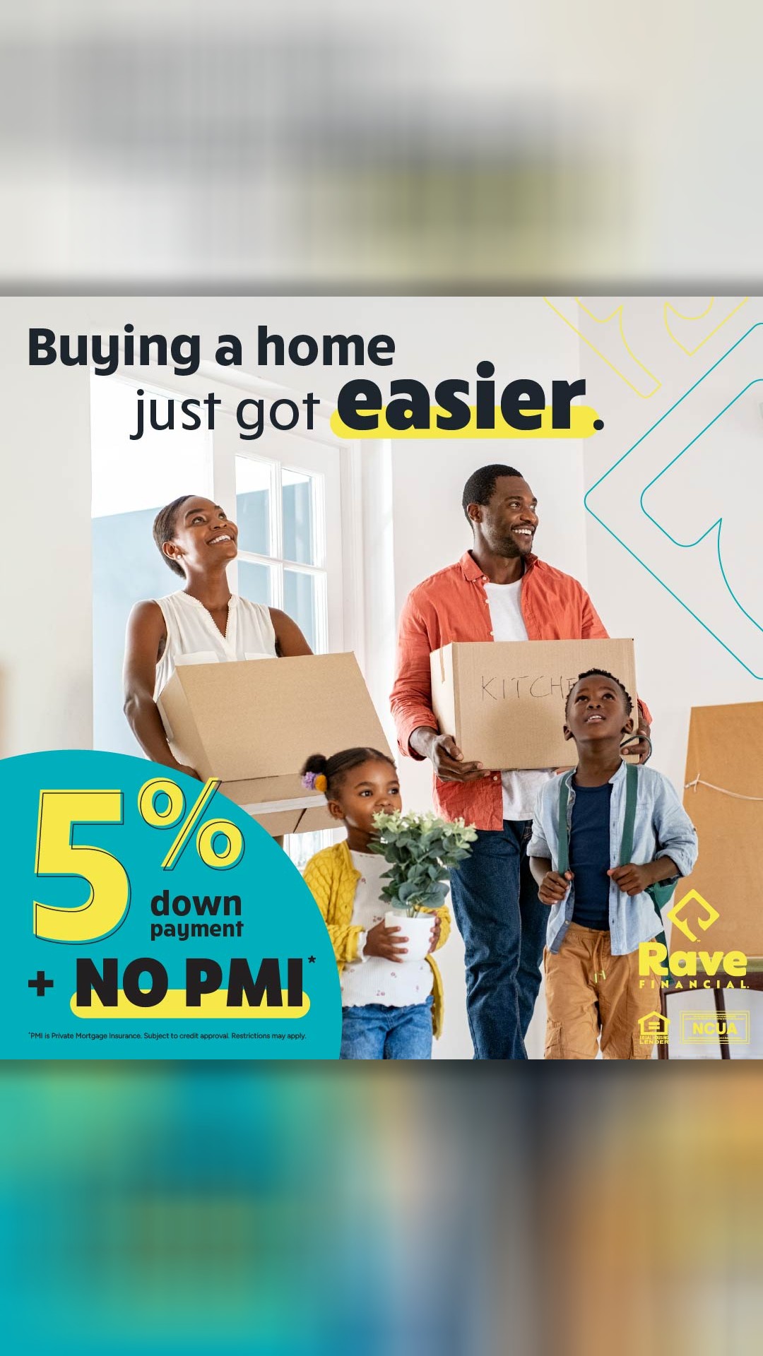Rave Financial Facebook ad