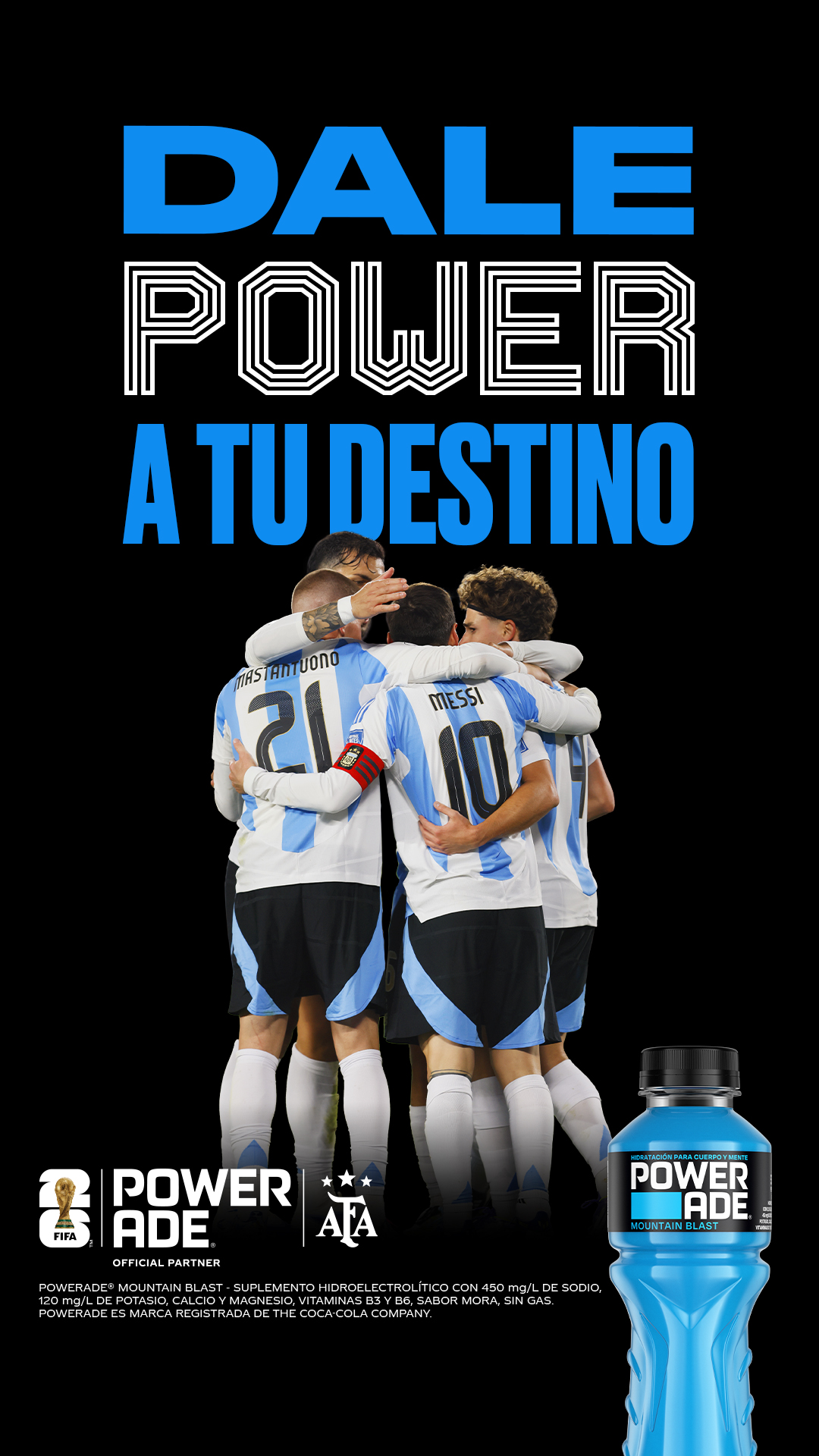 Powerade Facebook ad