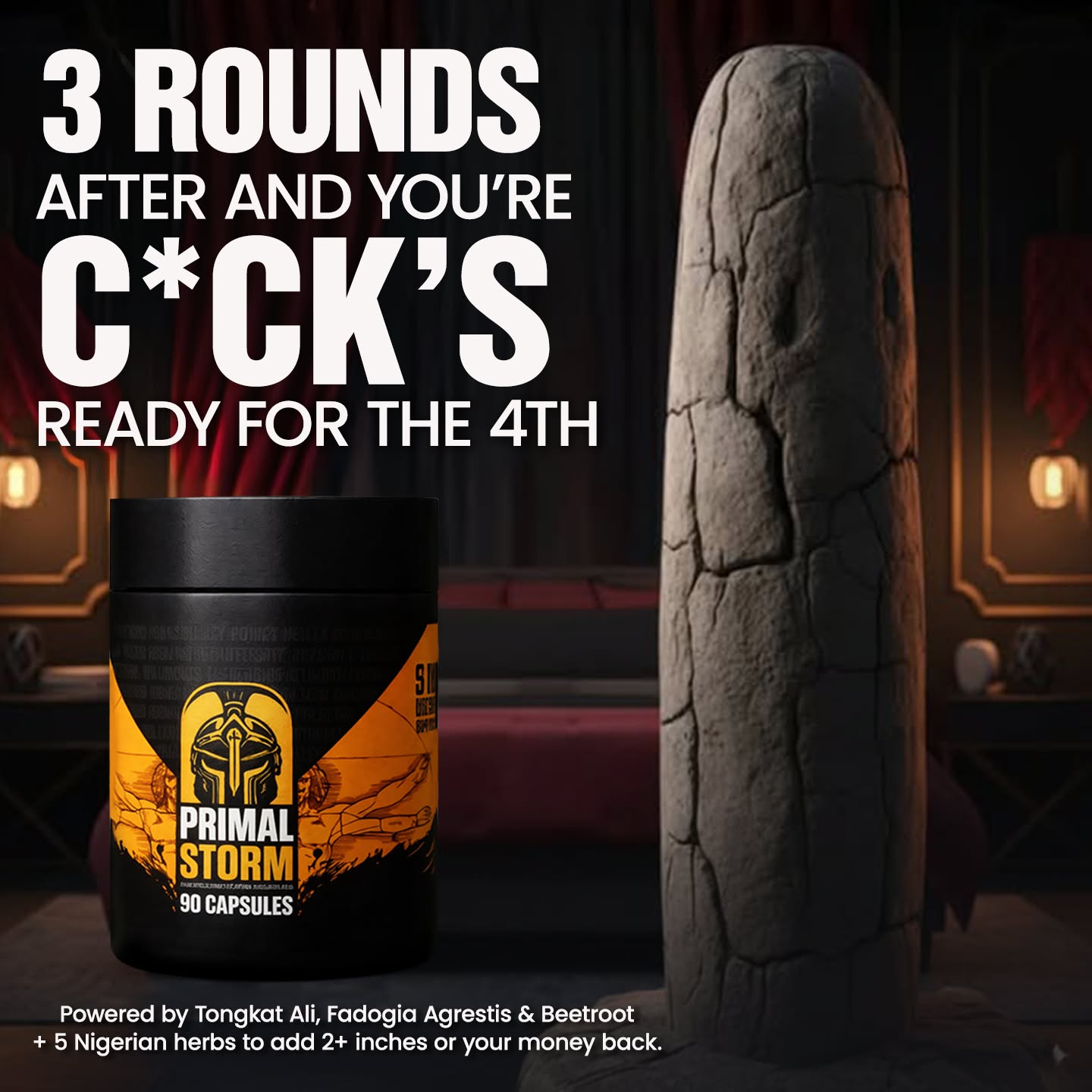 Primal Storm Facebook ad