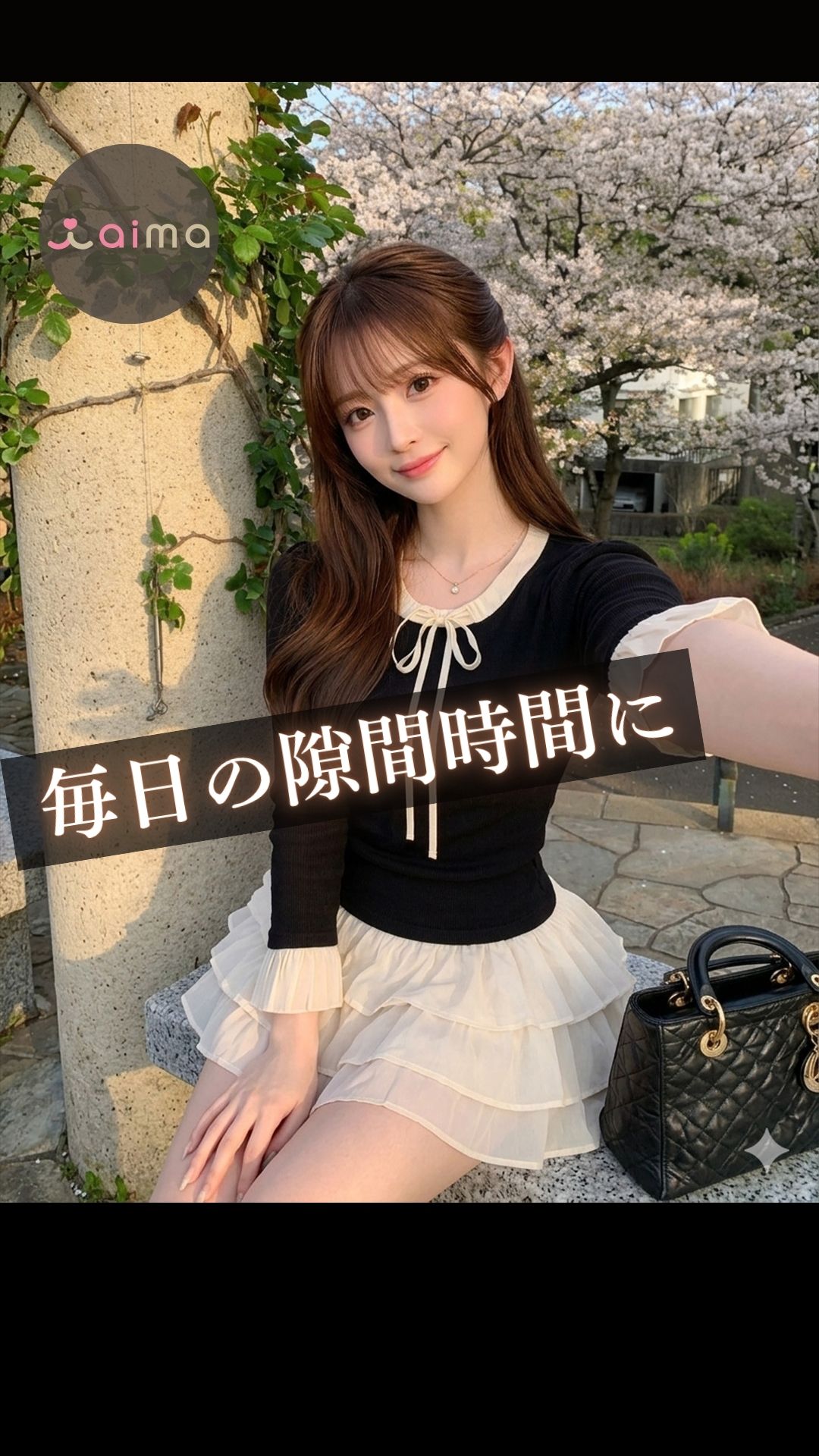 Aima Facebook ad: すきま時間でaima