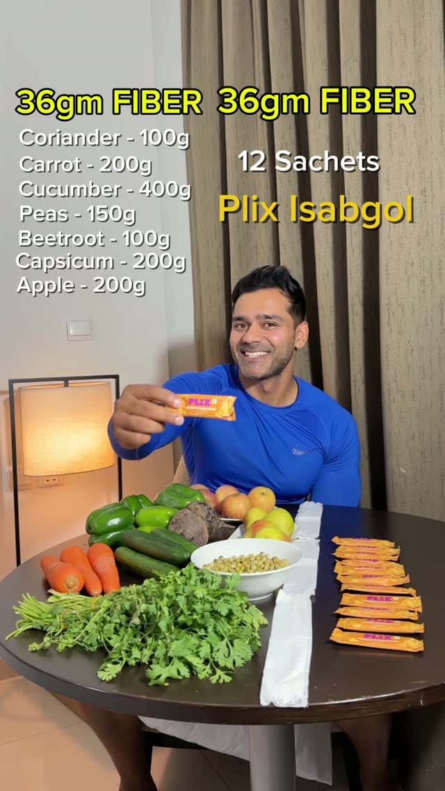 Plix Facebook ad: Getting enough fiber is essential for healthy digestion…