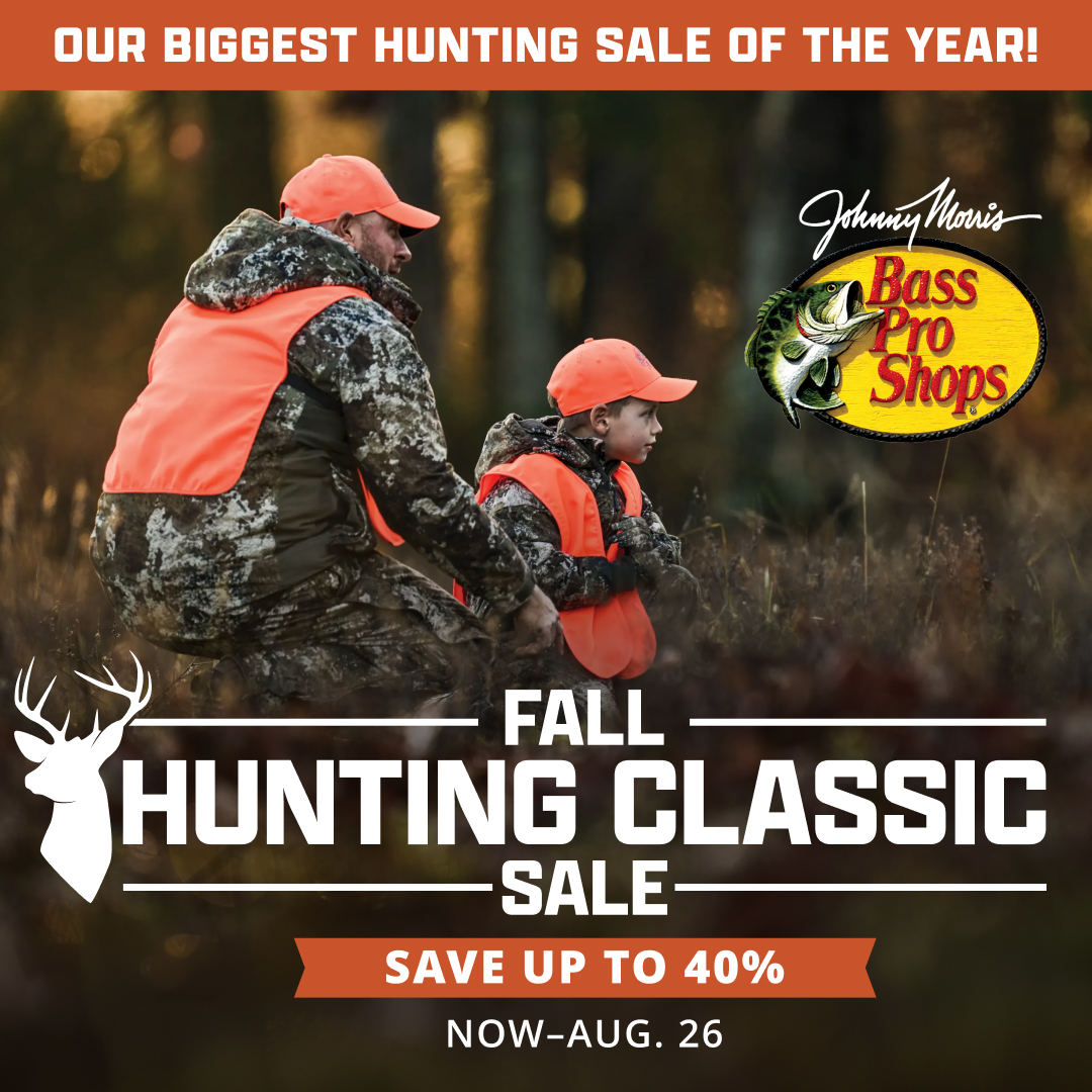 Bass Pro Shops Facebook ad from Aug 6, 2026