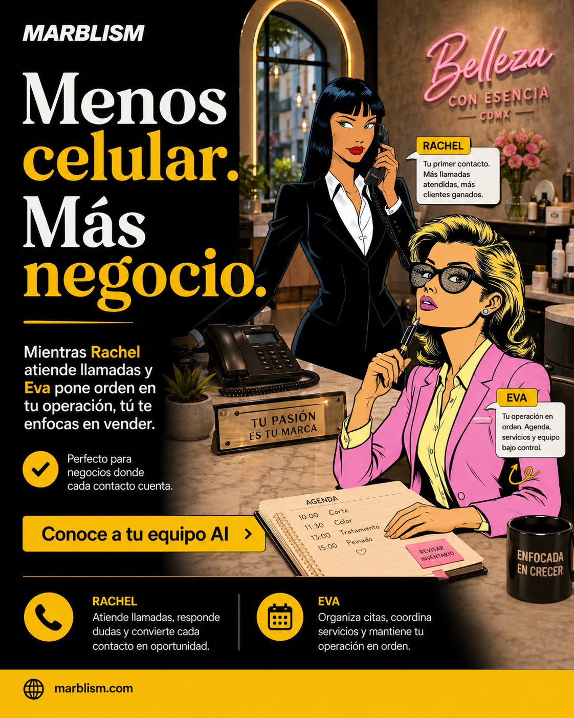 Marblism Facebook ad