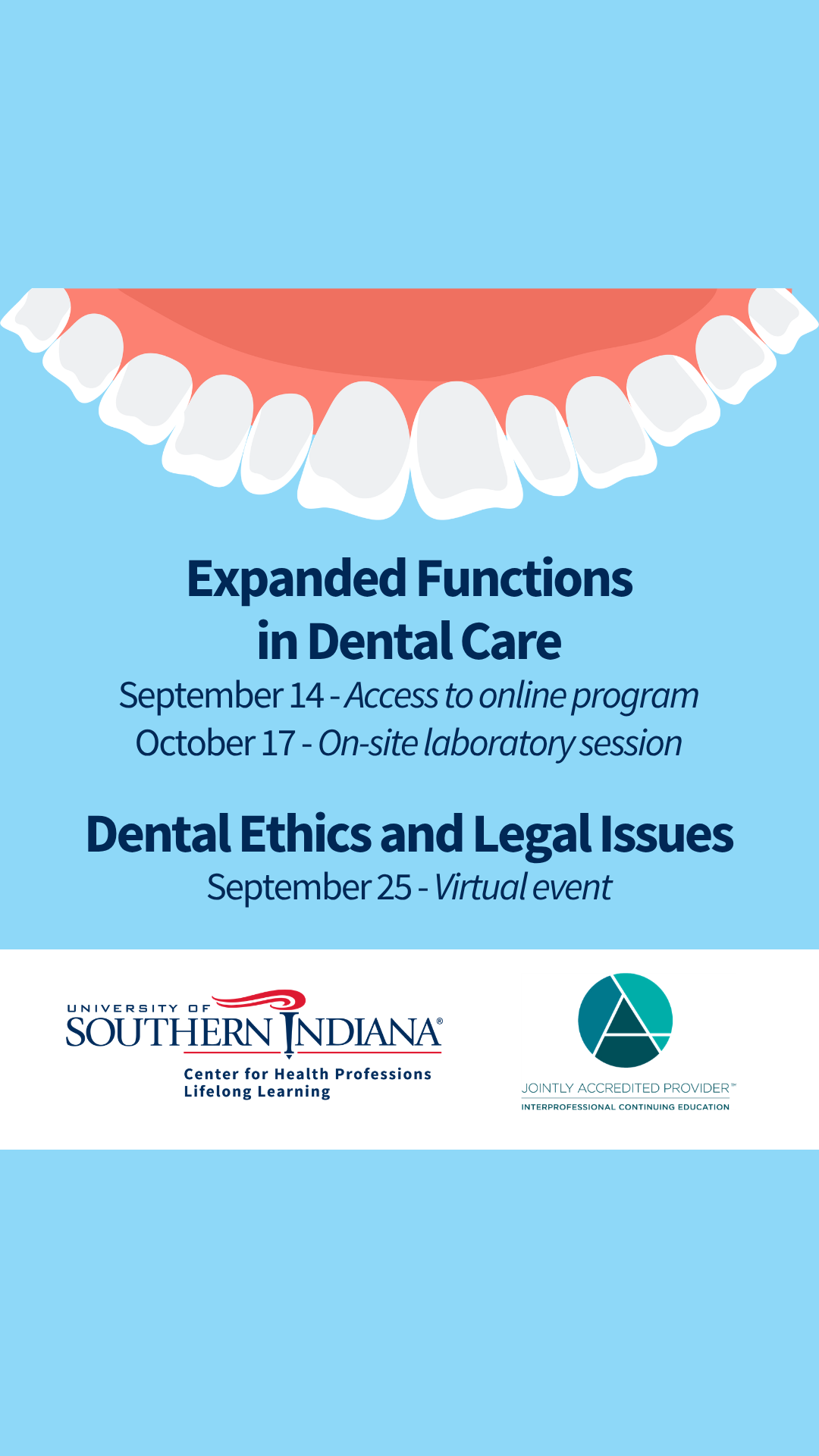 University of Southern Indiana College of Nursing and Health Professions Facebook ad