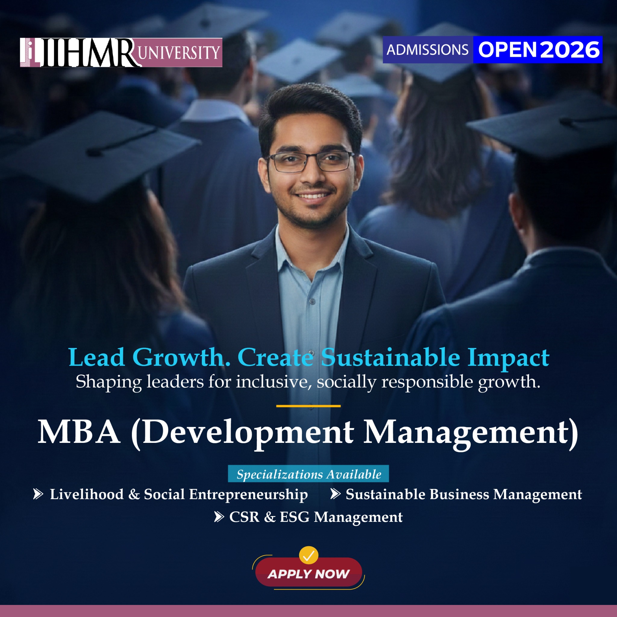 IIHMR University Facebook ad