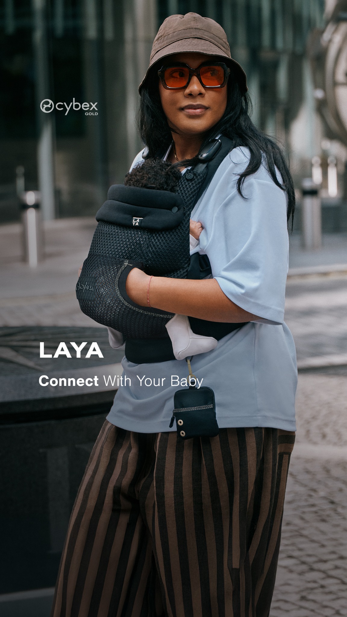 CYBEX Facebook ad: Cerca desde el primer momento