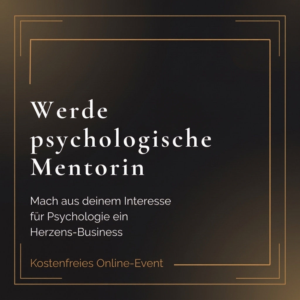 Dr. Tamara Schneider Facebook ad: Werde psychologische Mentorin