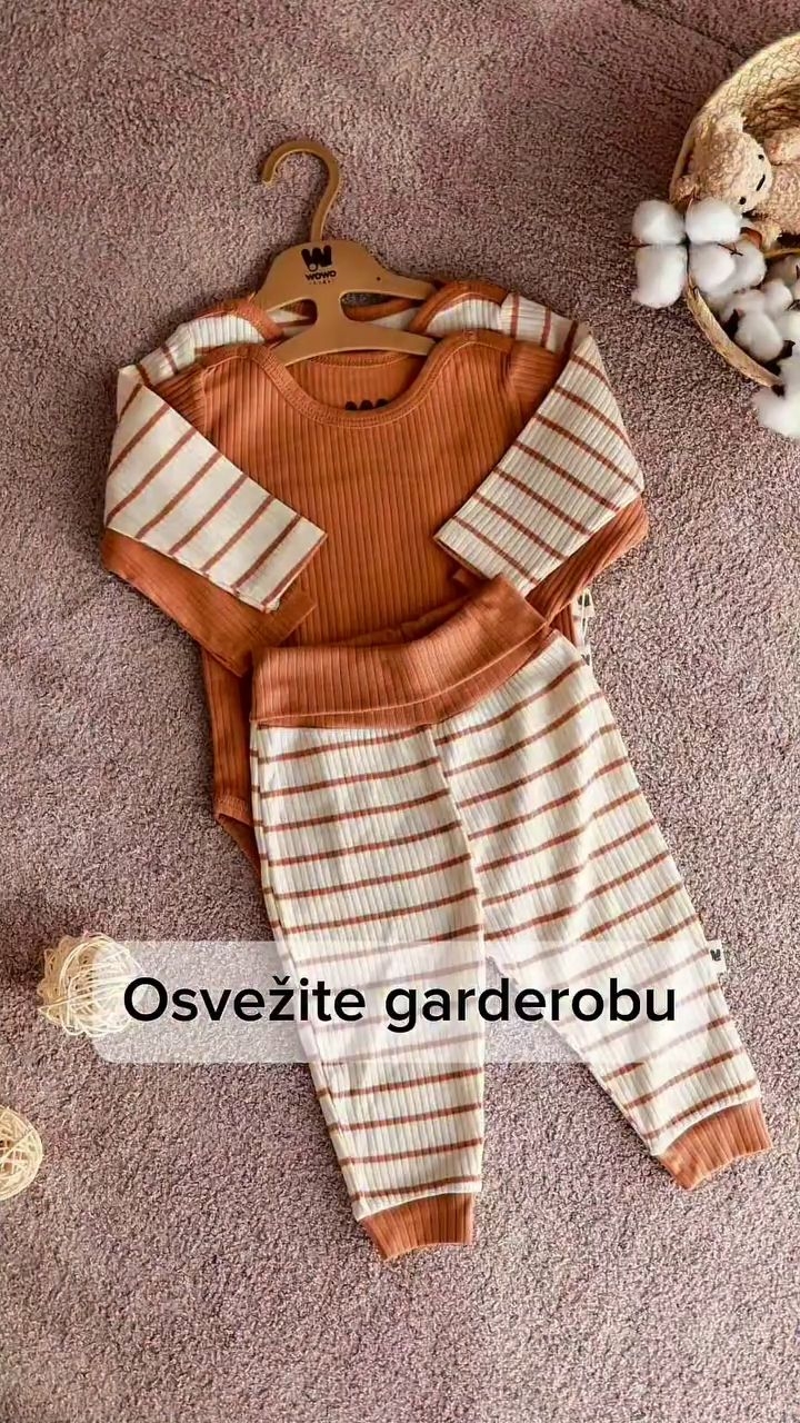 JOKO_prodavnica Facebook ad: Sezonska rasprodaja-WOWO rebraste trenerke i bodići -40%