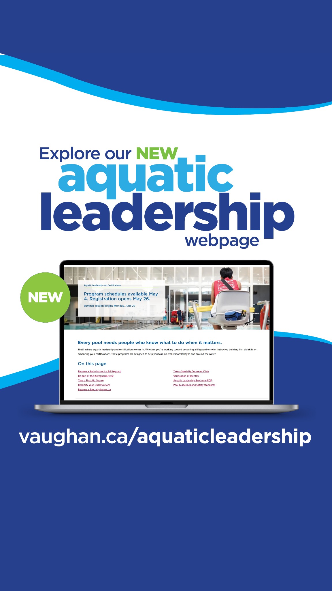 Recreation Vaughan Facebook ad from May 12, 2026