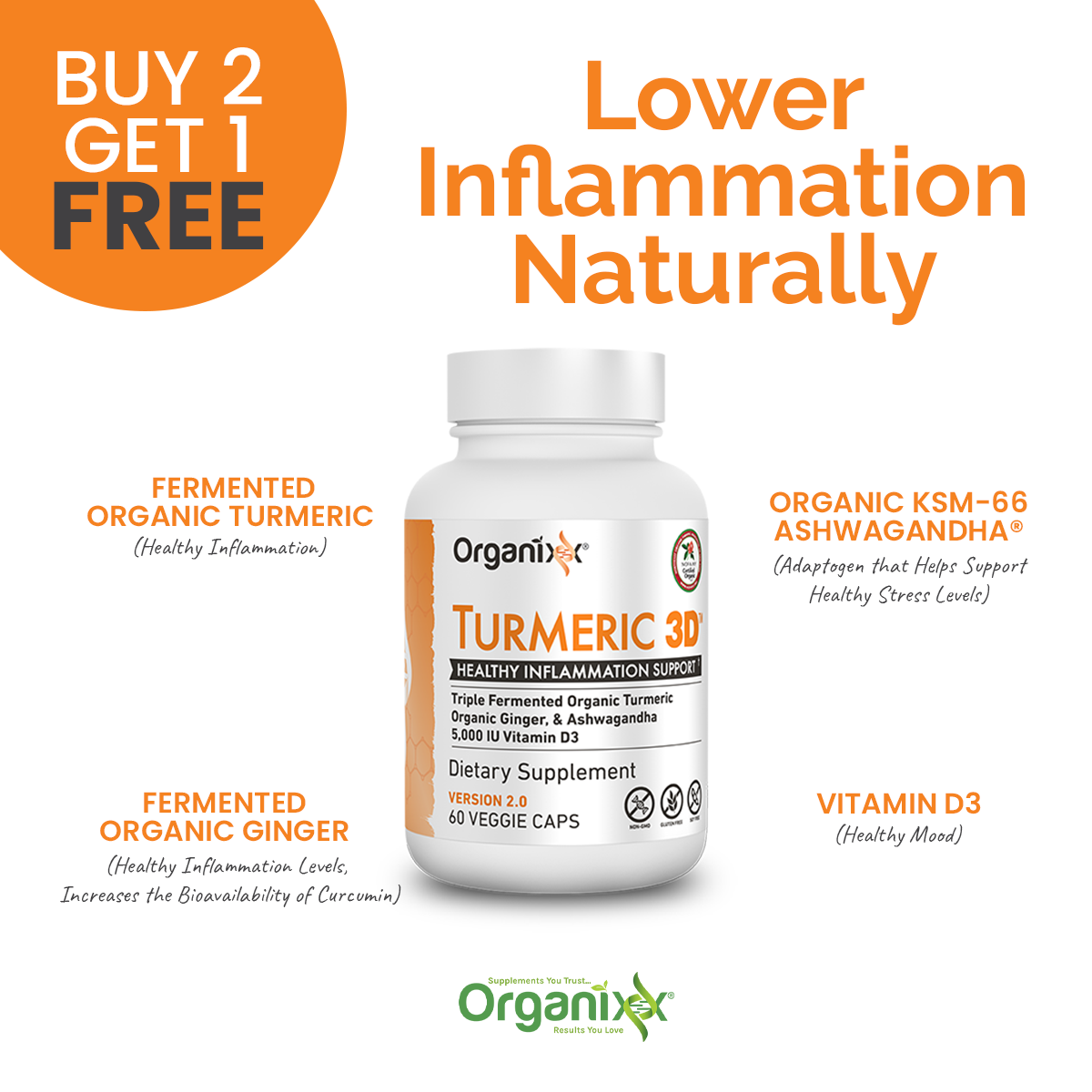 Organixx Facebook ad