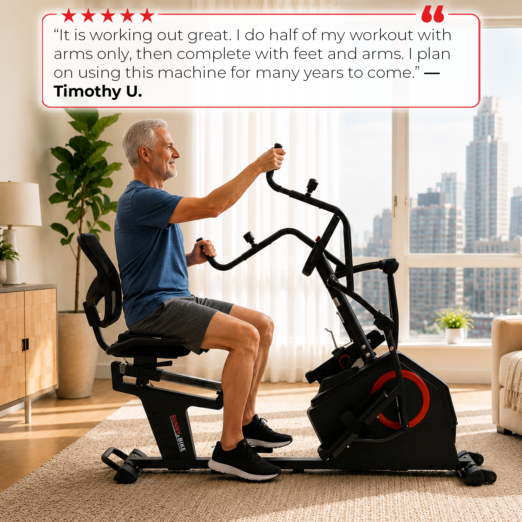 Sunny Health & Fitness Facebook ad