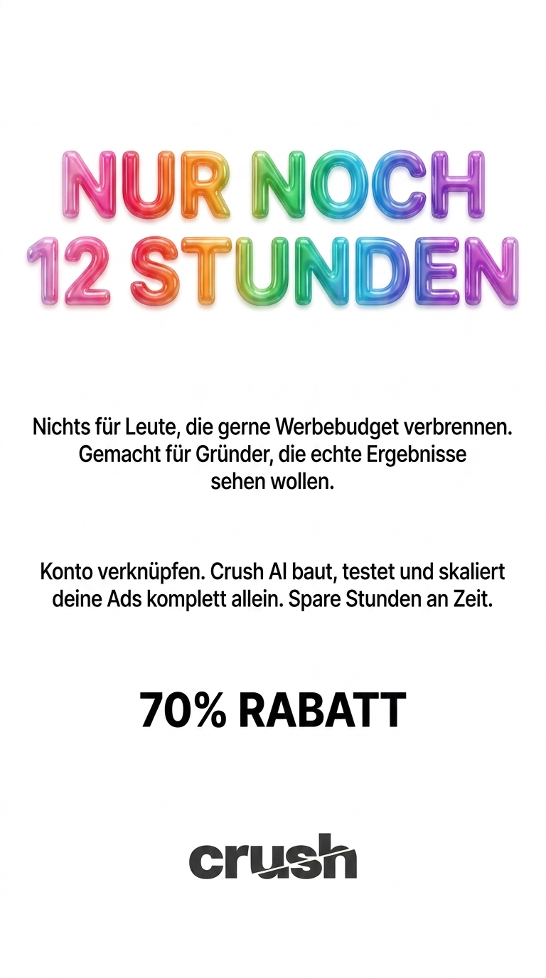 trycrush.ai Facebook ad