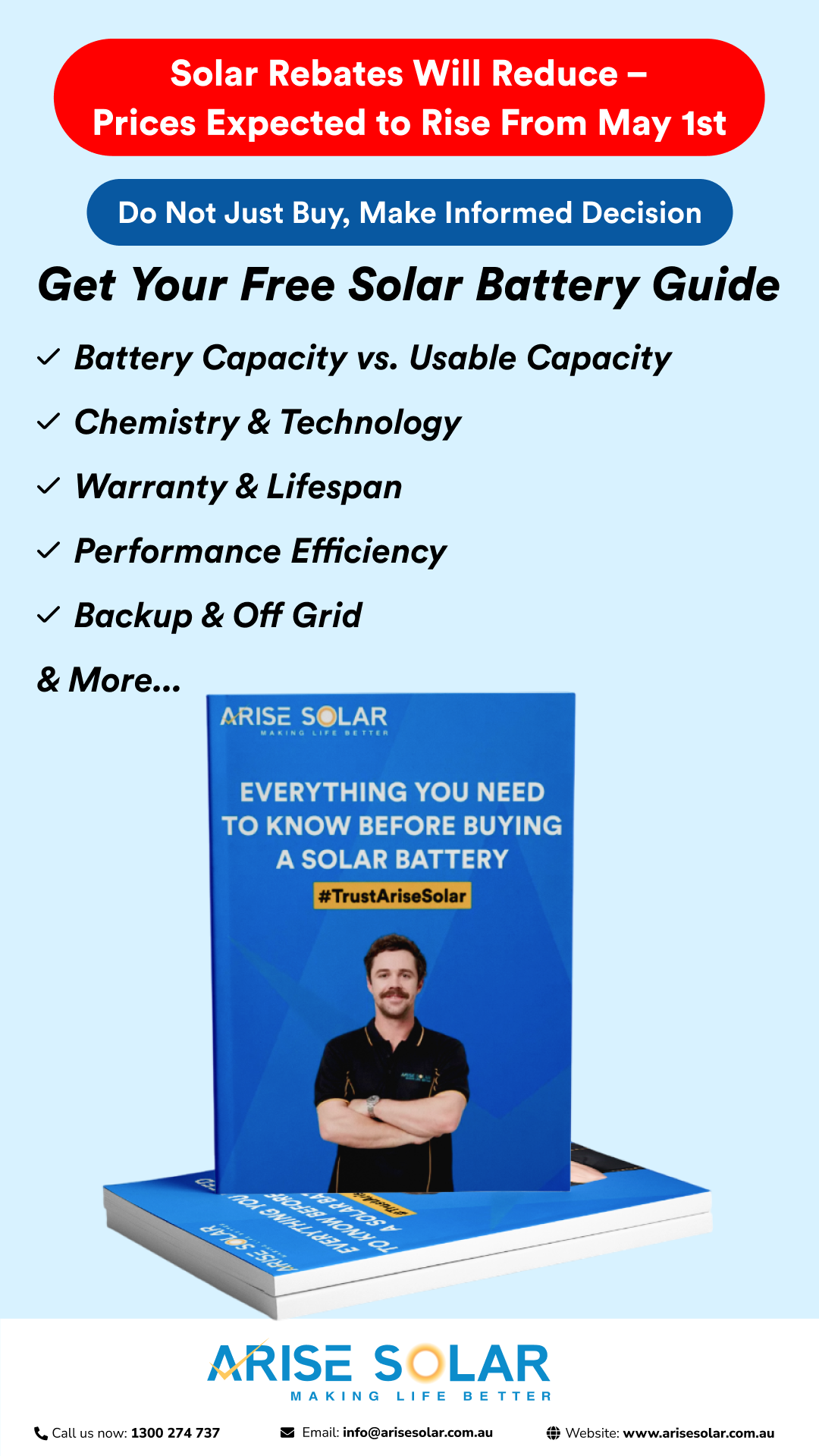 Arise Solar Facebook ad