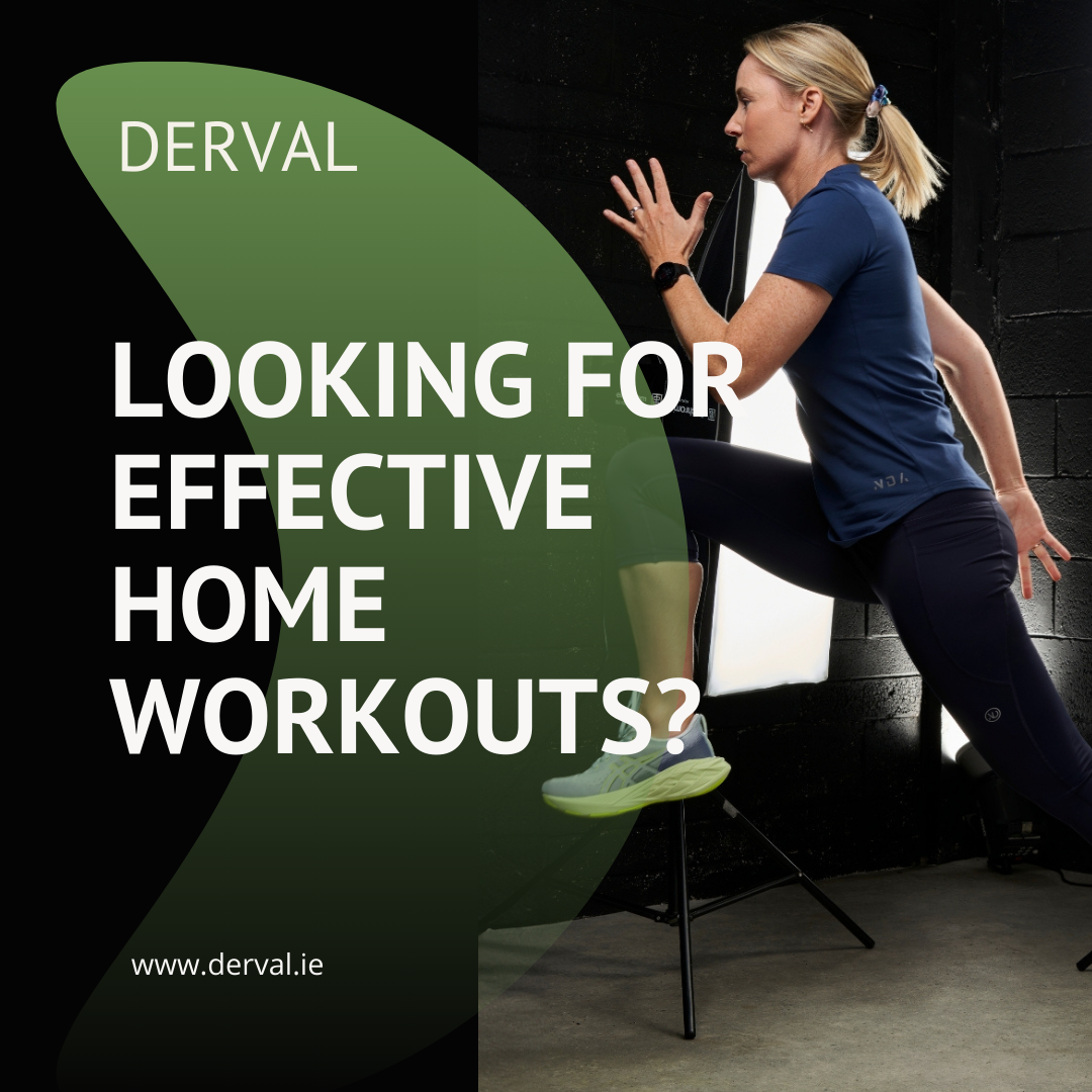 Derval O'Rourke Facebook ad: Looking for effective home workouts?