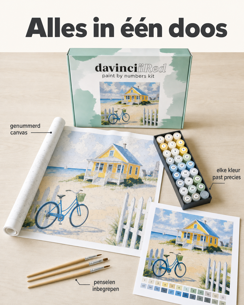 Davincified Netherlands Facebook ad: Alles in één doos