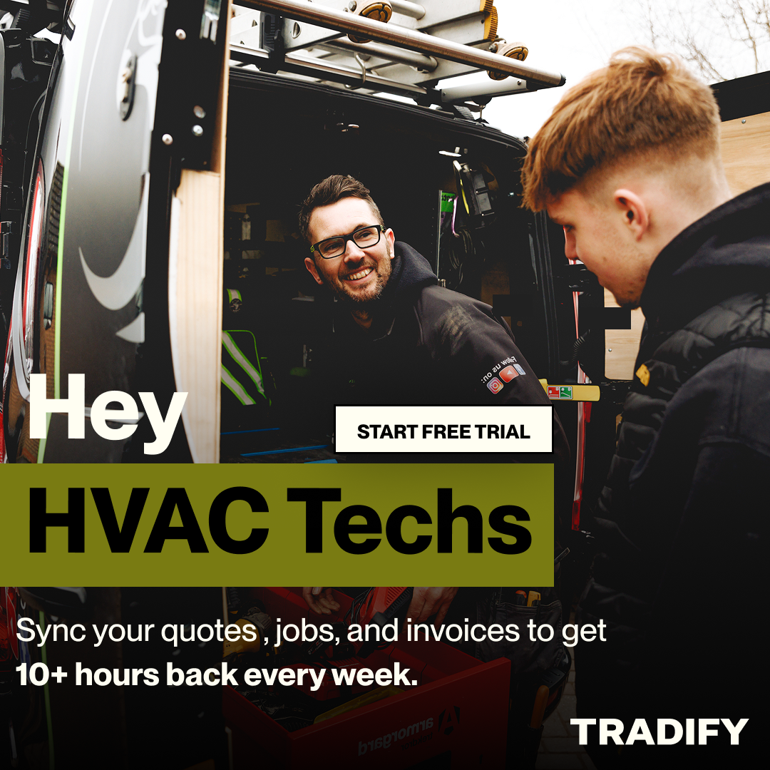 Tradify Facebook ad