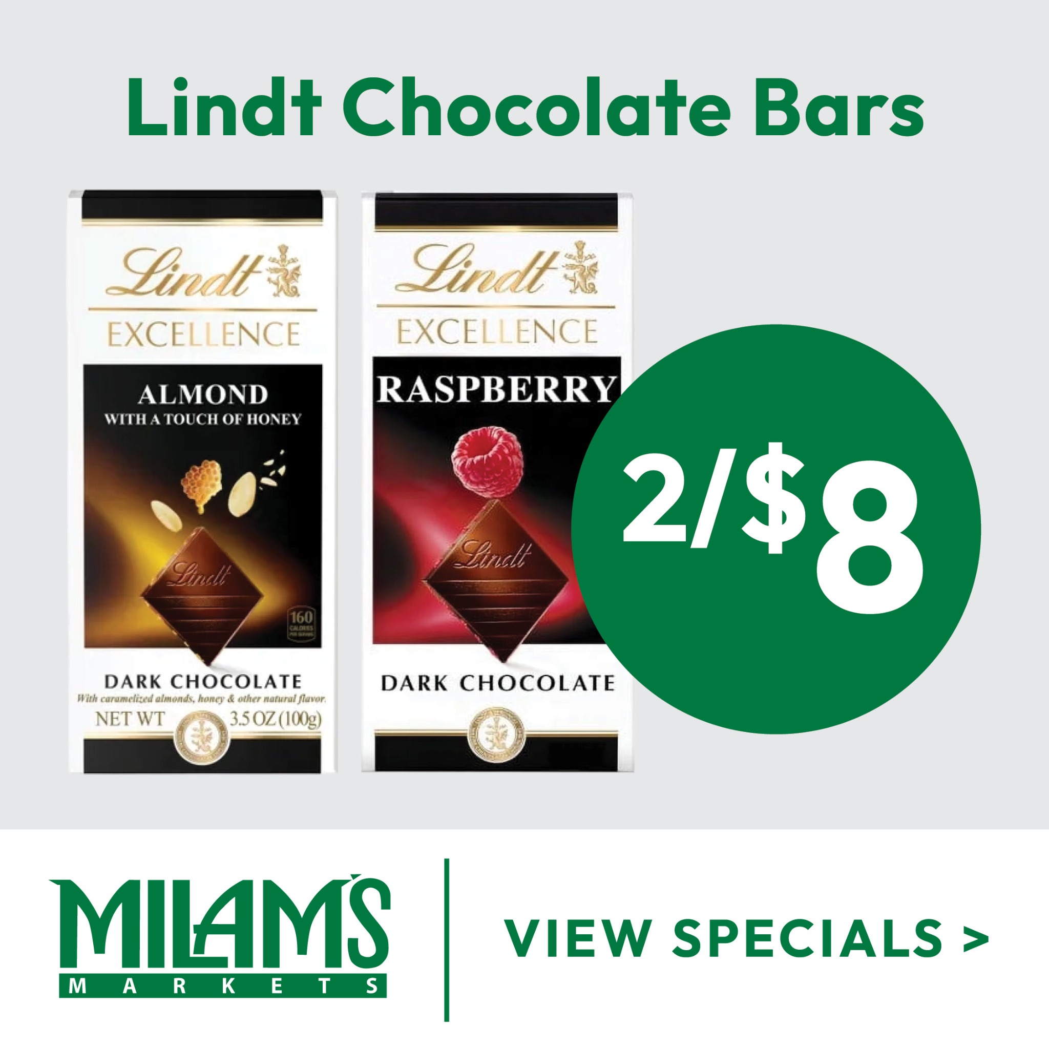 Milam's Markets Facebook ad