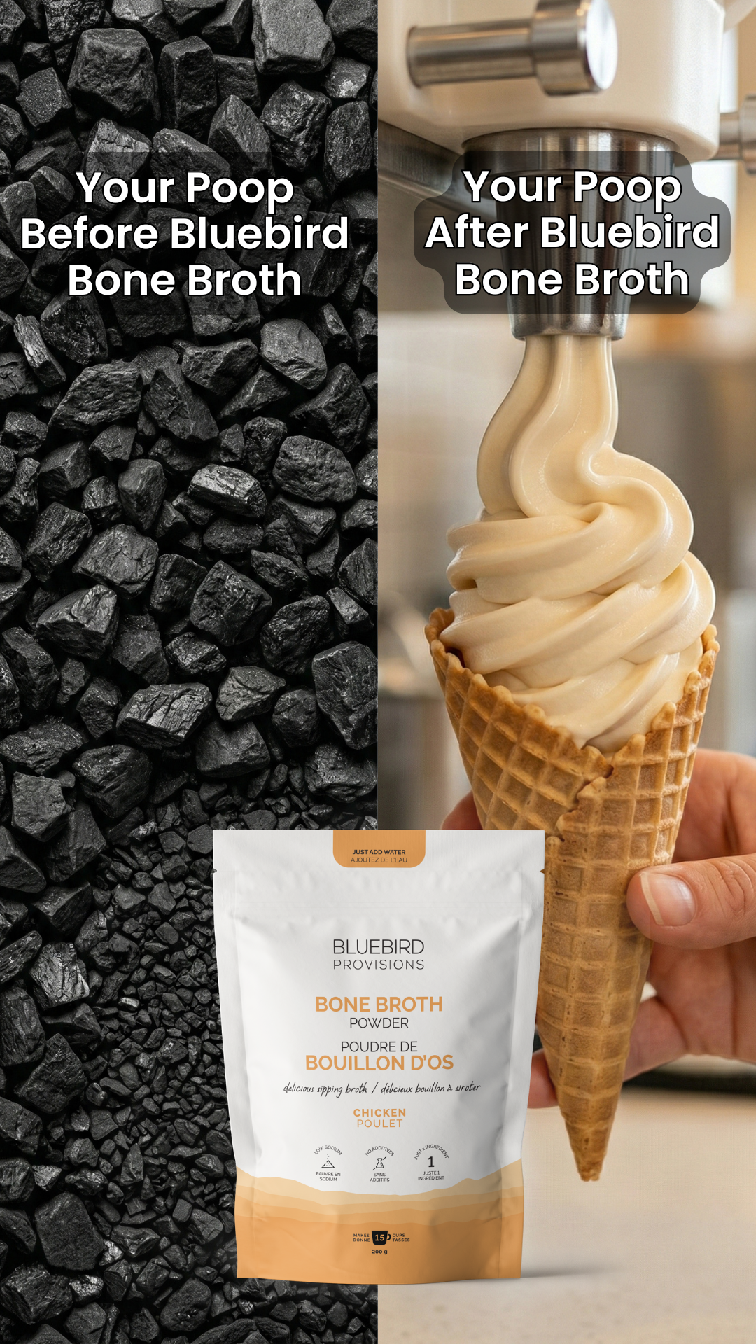 Bluebird Provisions Bone Broth Facebook ad