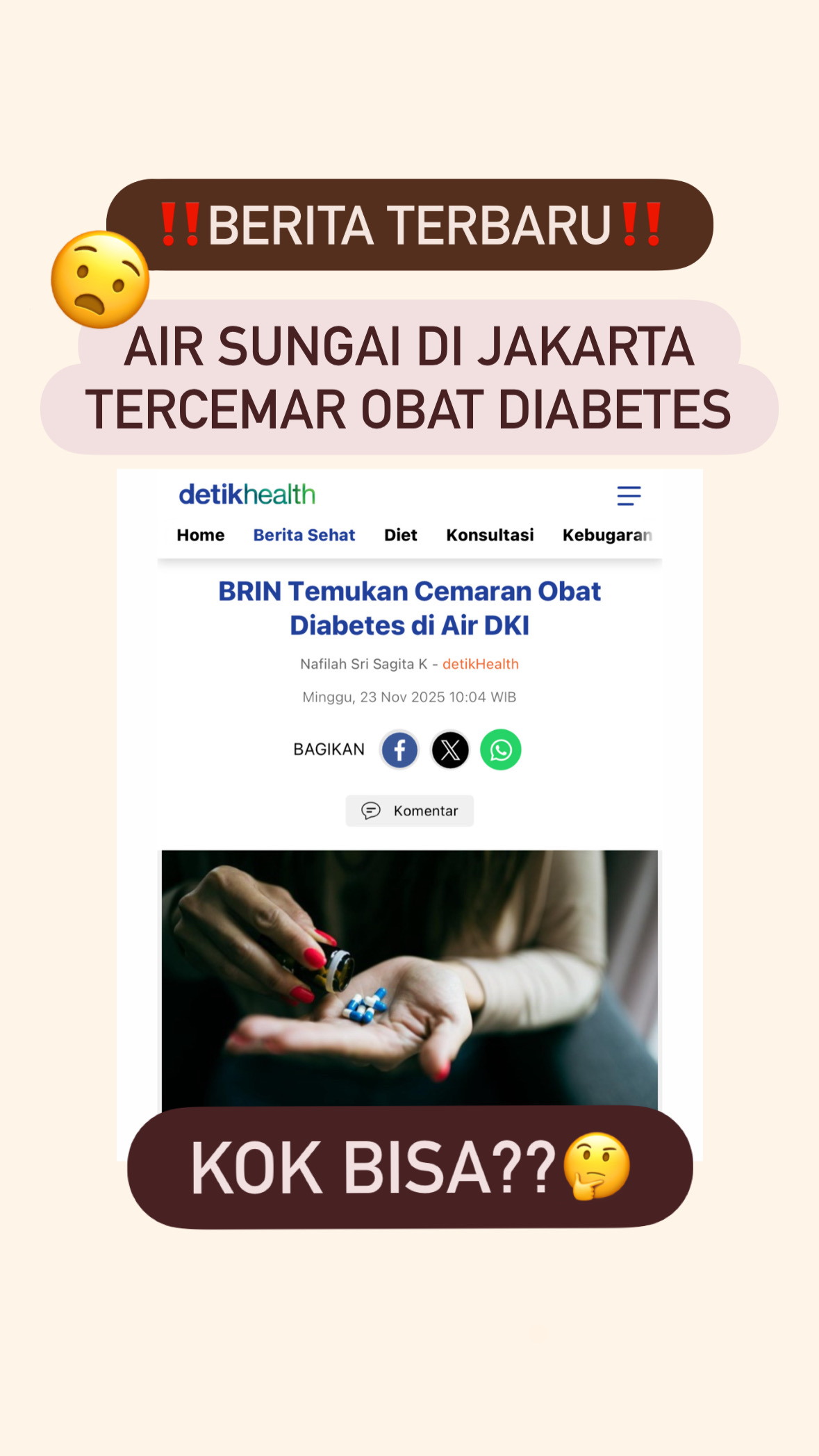 mGanik Metafiber Expert Diabetes Facebook ad