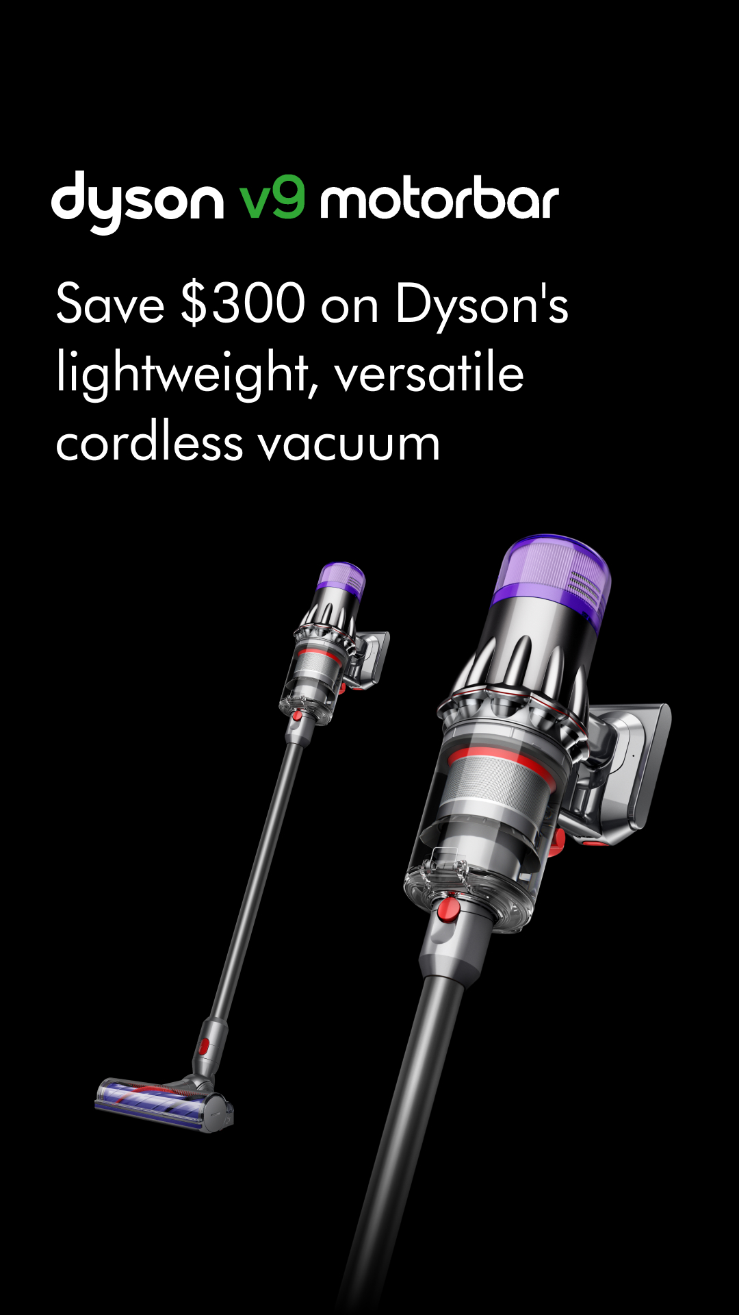 Dyson Facebook ad