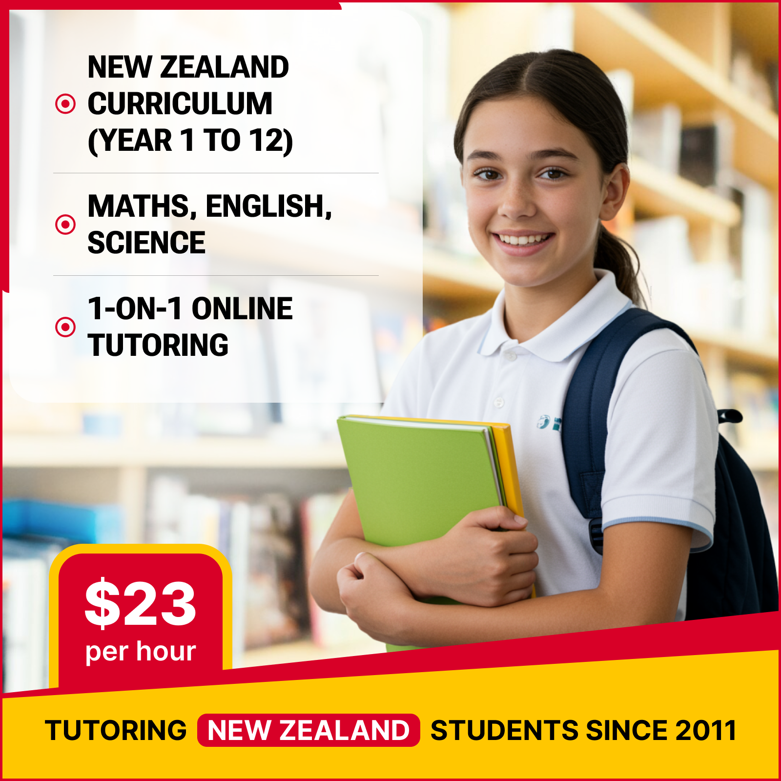 Jaya's Academy Facebook ad