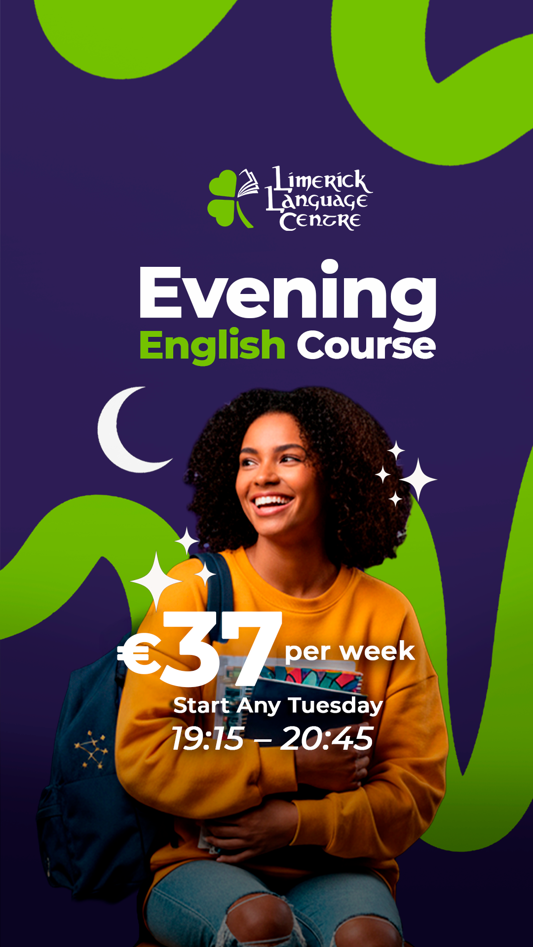 Limerick Language Centre - LLC Facebook ad
