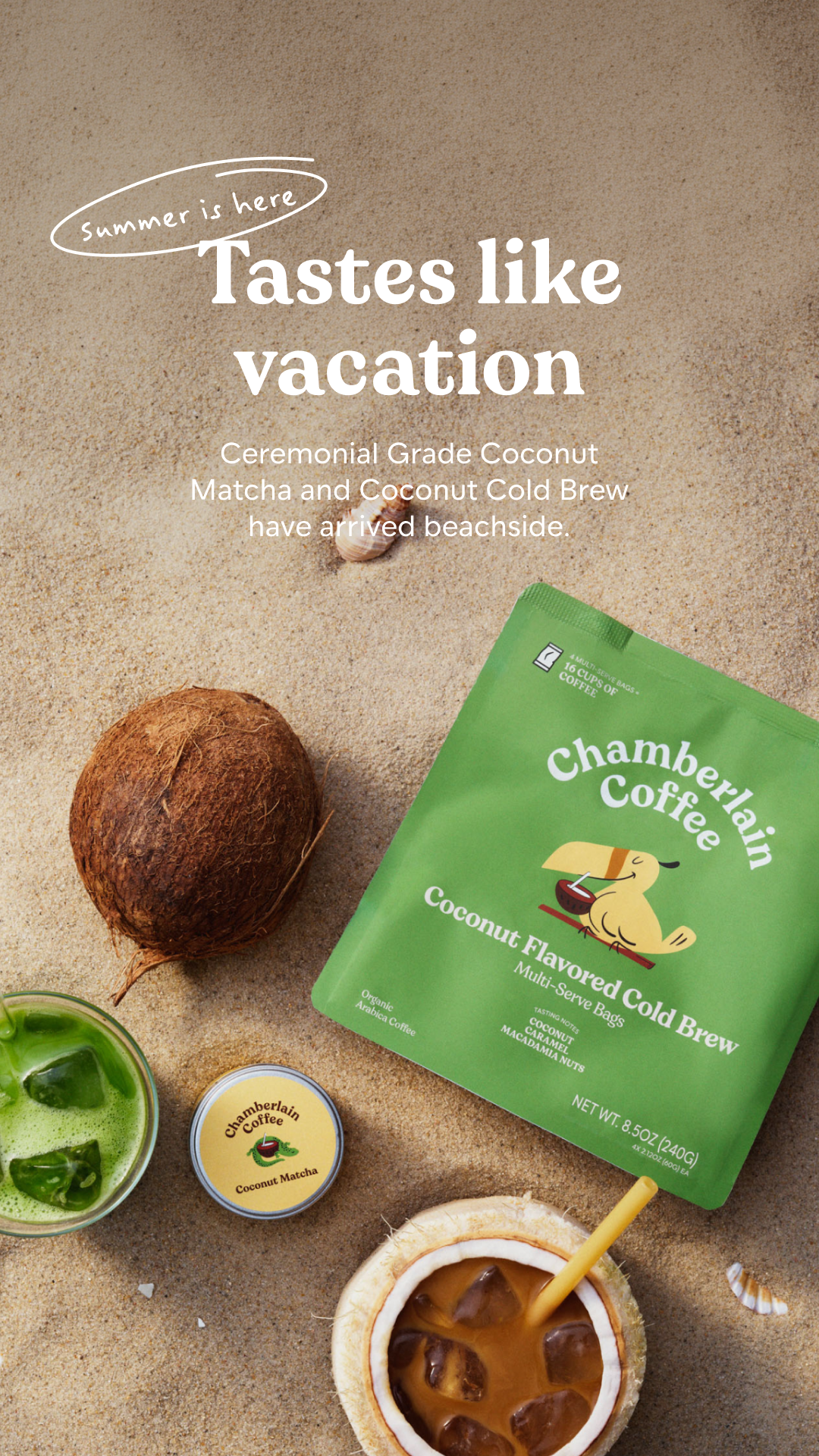 Chamberlain Coffee Facebook ad
