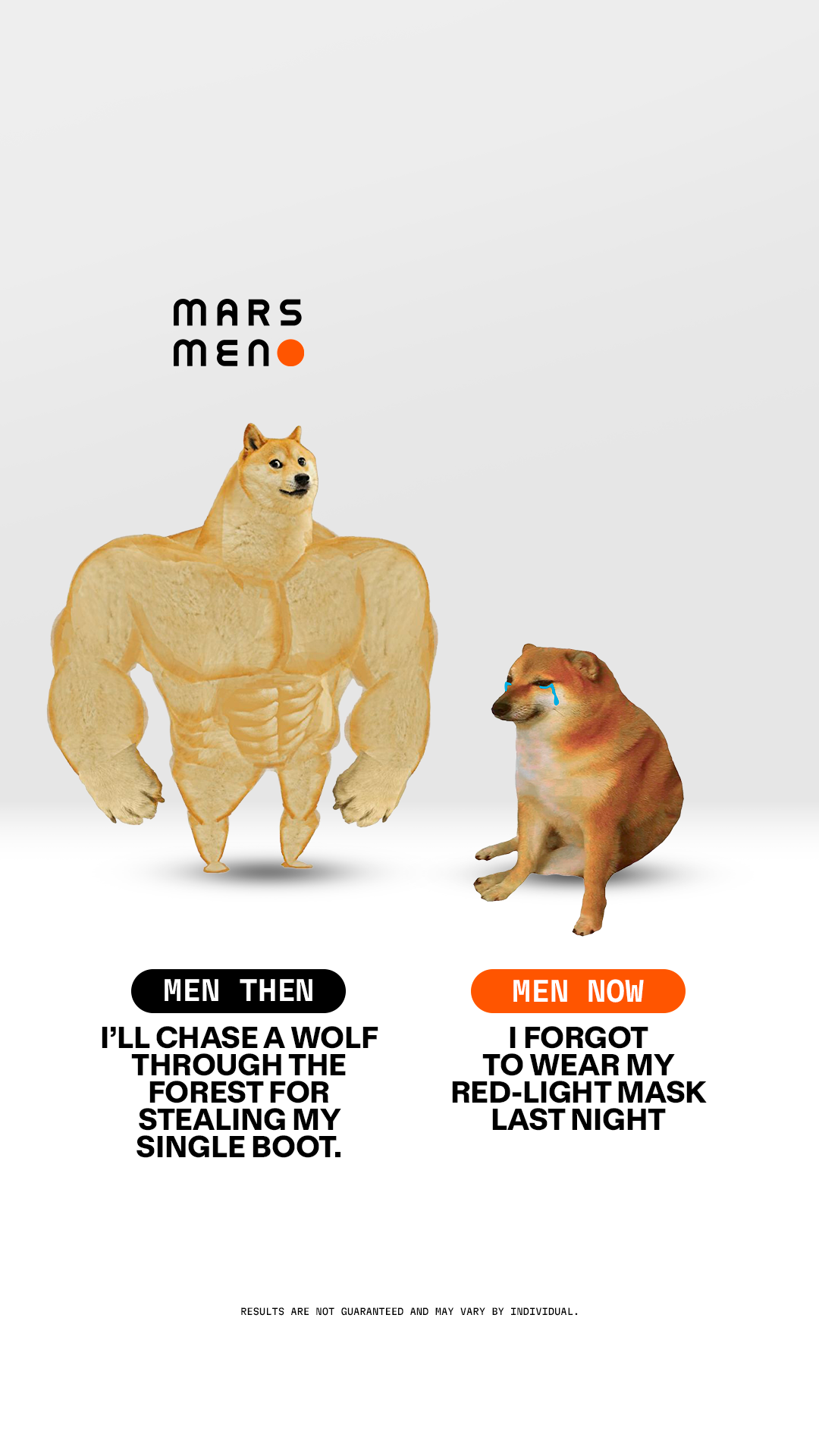 Mars Men Facebook ad