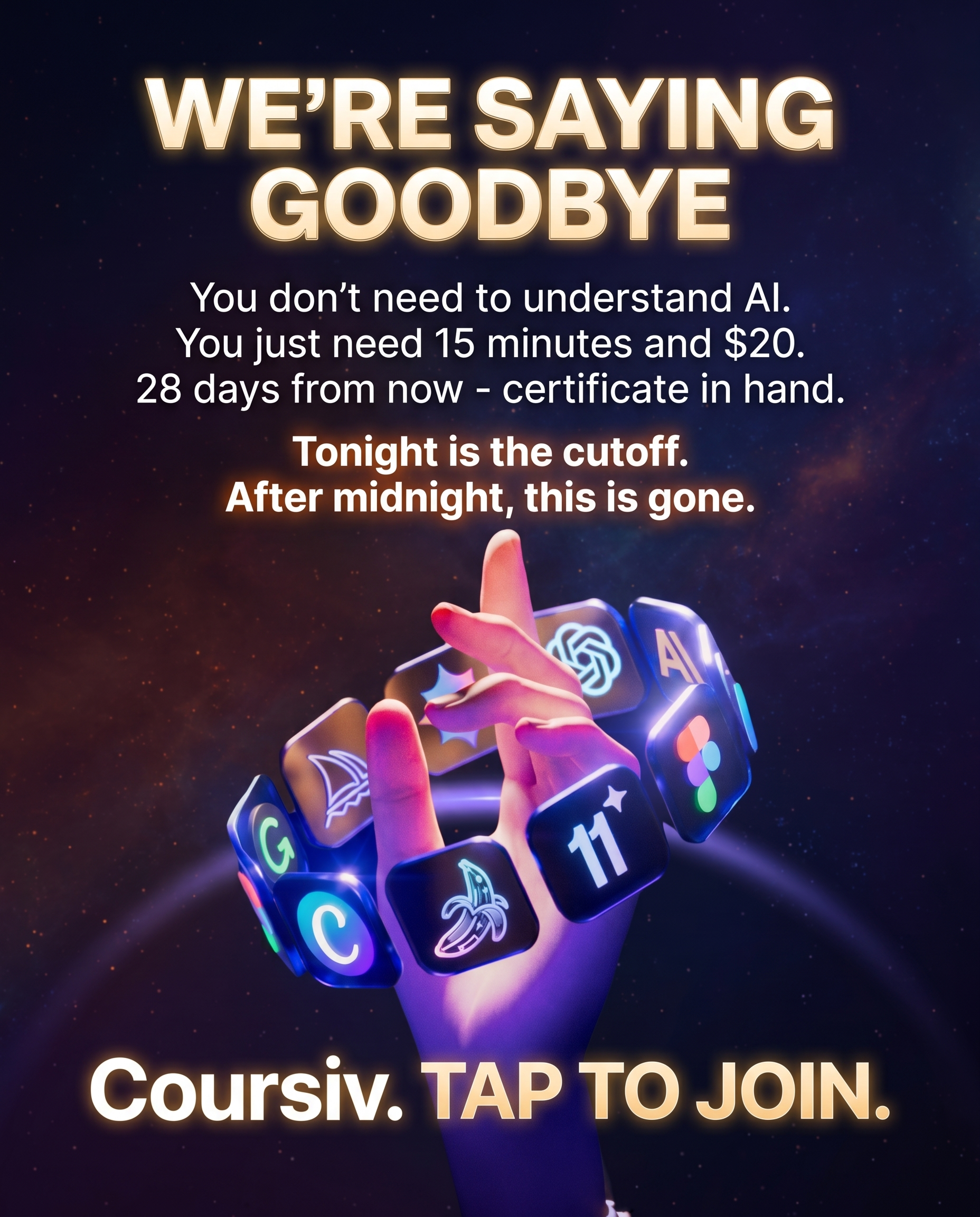AI Simplified Facebook ad