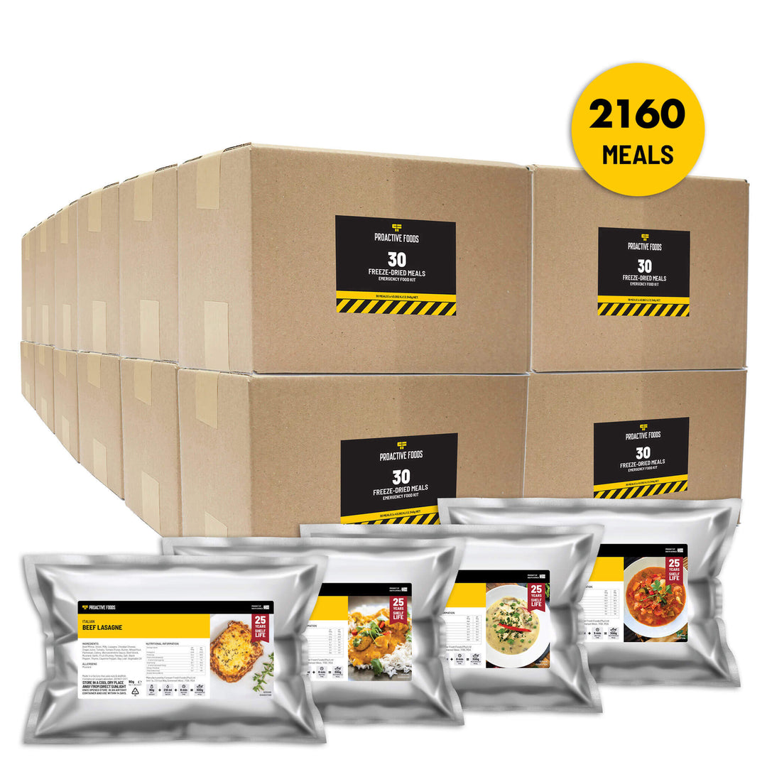 Proactive Foods Facebook ad: Elevate your long-term food storage preparation with our…