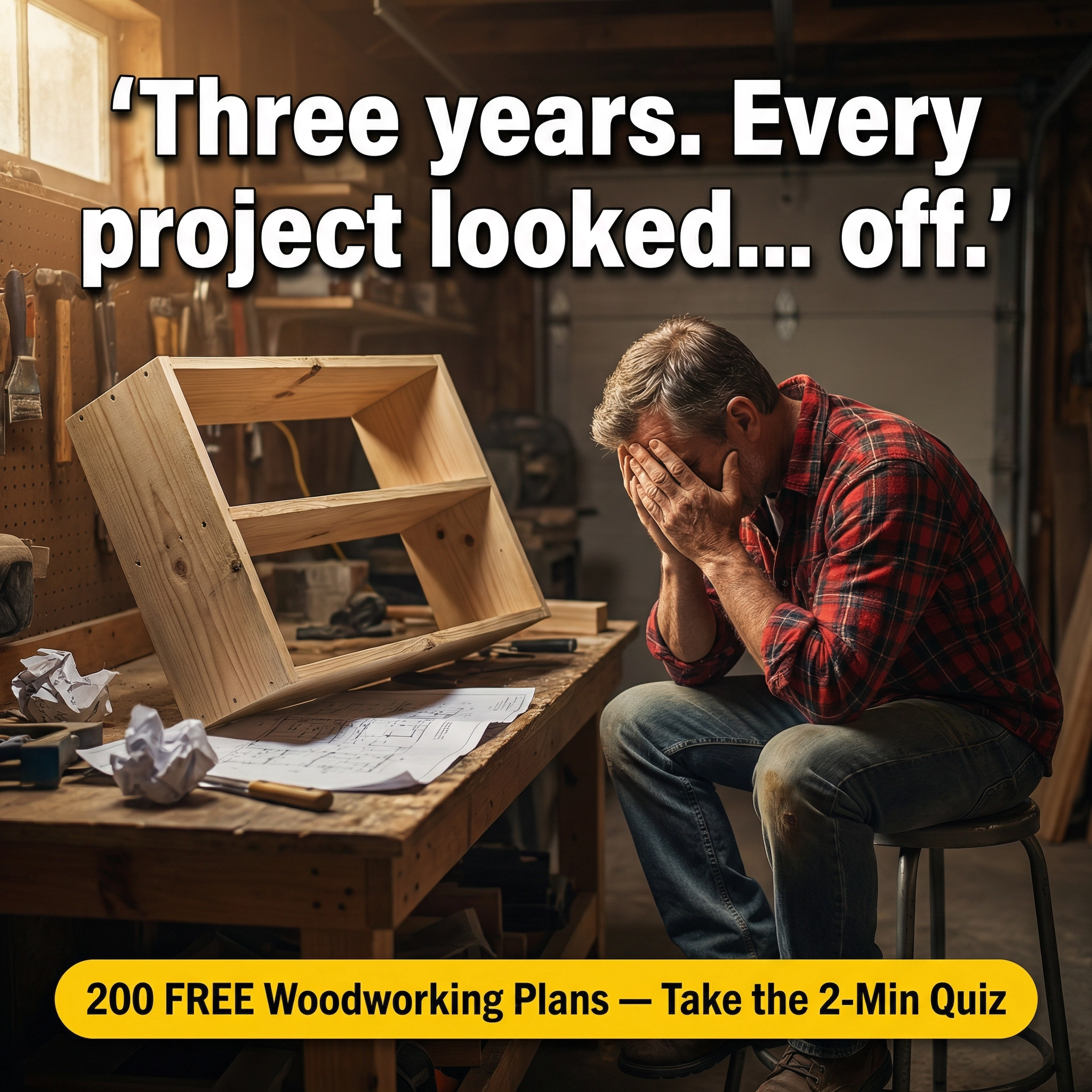 Everyday Home Projects Facebook ad: I Built It. A Squirrel Moved In.