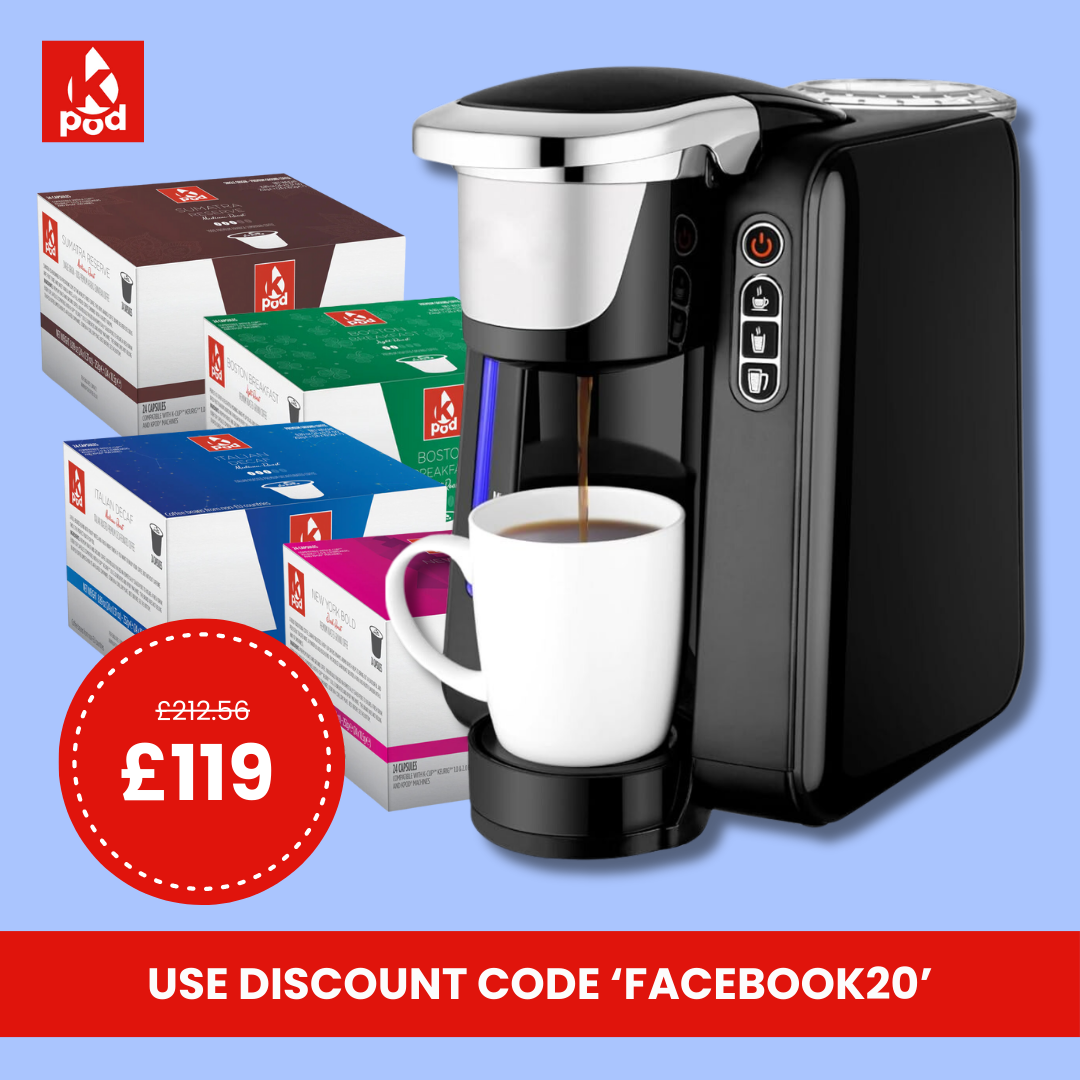 KPod Coffee Facebook ad