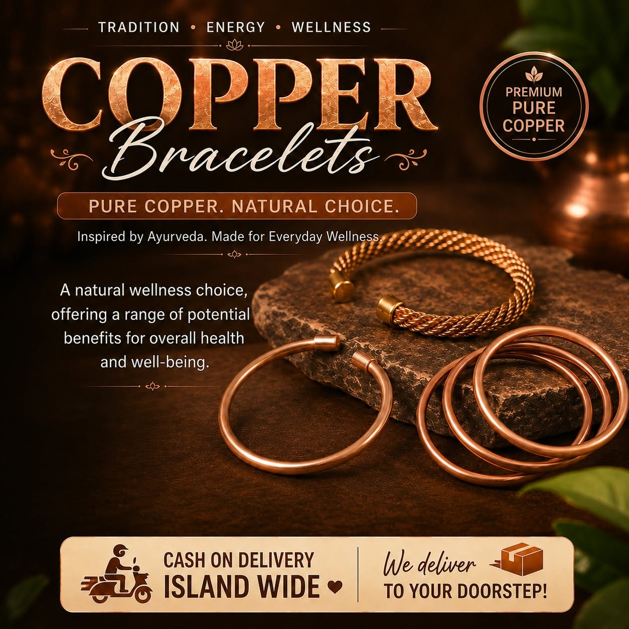 ShopGuru Facebook ad: Copper vibes, timeless style