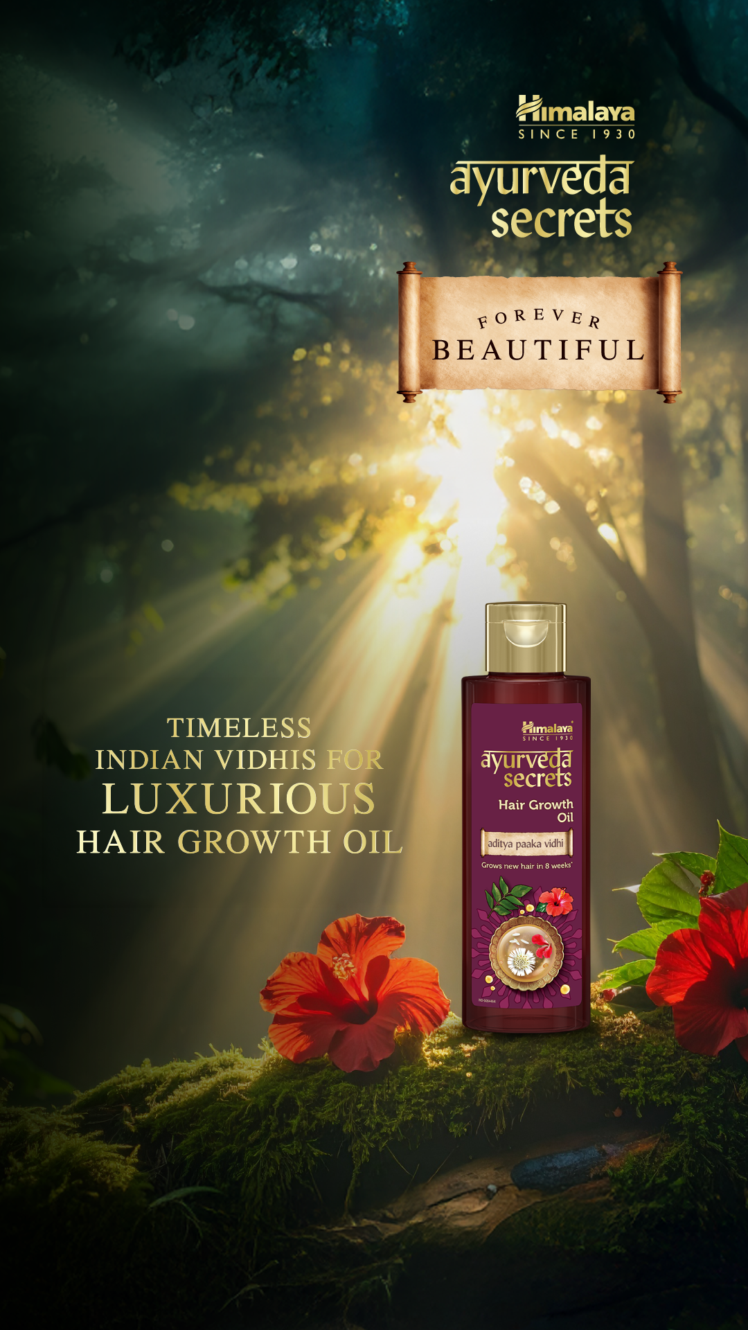 Himalaya Ayurveda Secrets Facebook ad from Mar 27, 2026