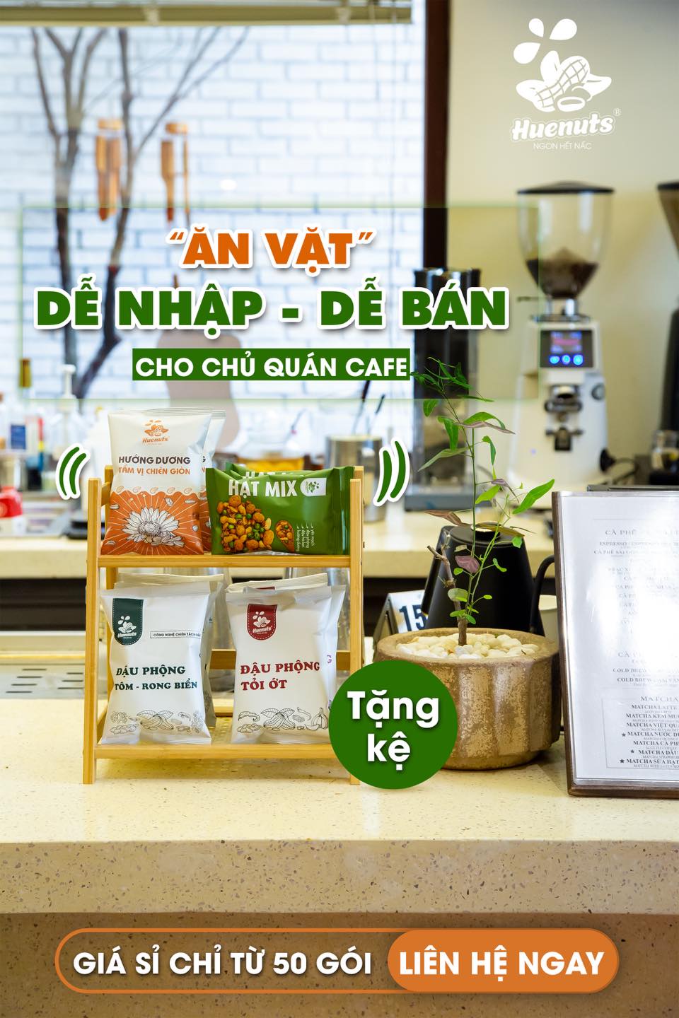 Hạt Dinh Dưỡng Huenuts Facebook ad: ĂN VẶT DỄ NHẬP - DỄ BÁN CHO…