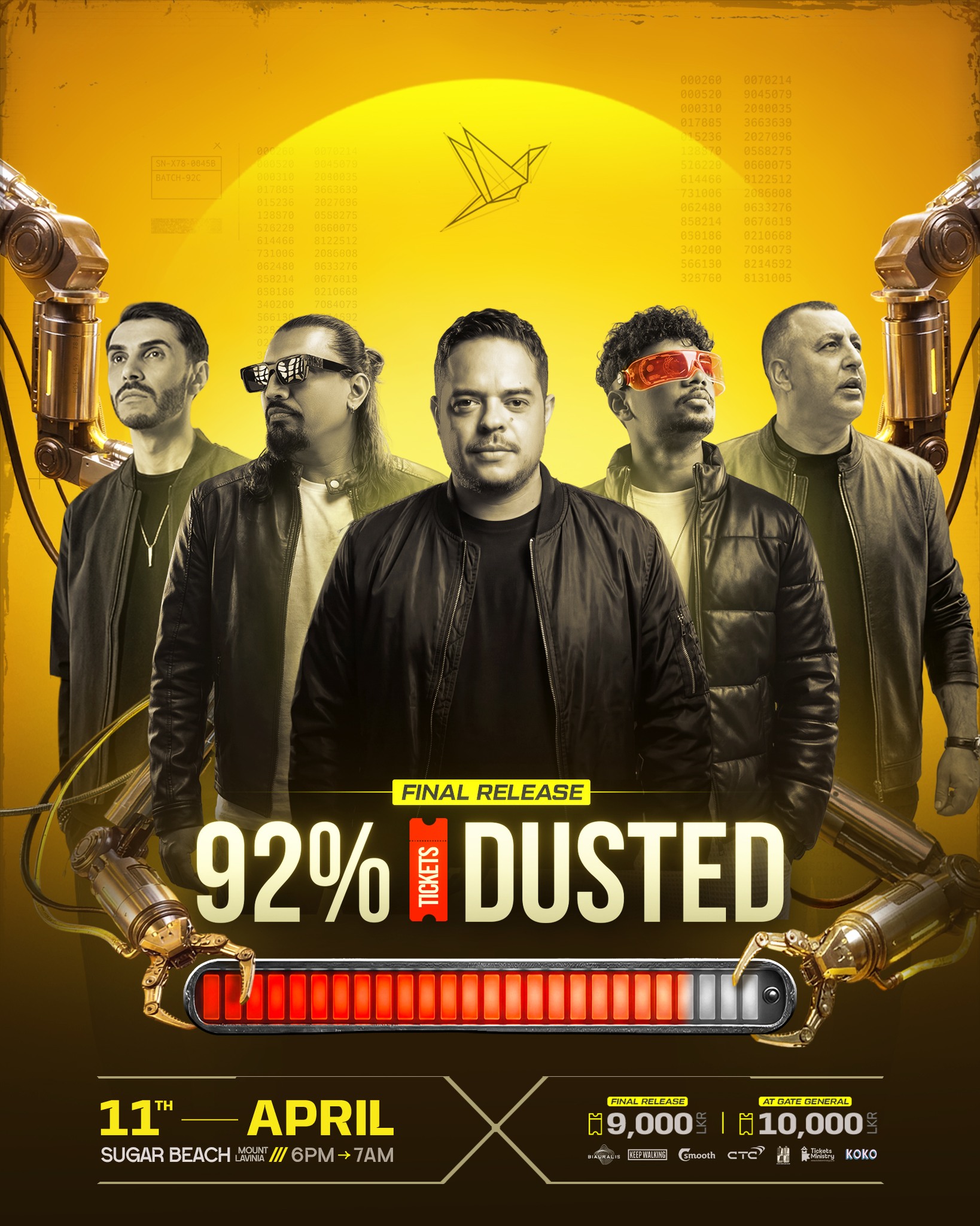 FLYING DUST Facebook ad: TicketsMinistry