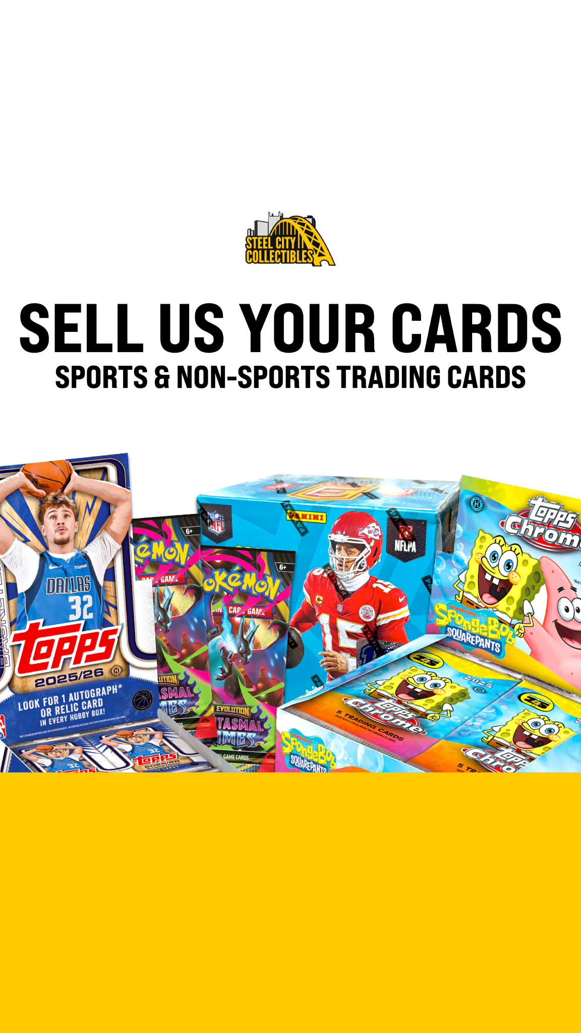 Steel City Collectibles Facebook ad