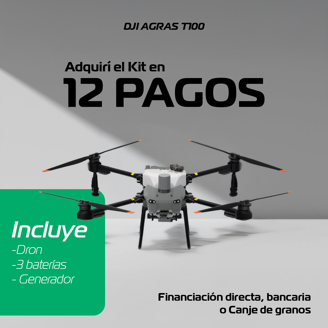 Tekron Facebook ad: DJI AGRAS T100