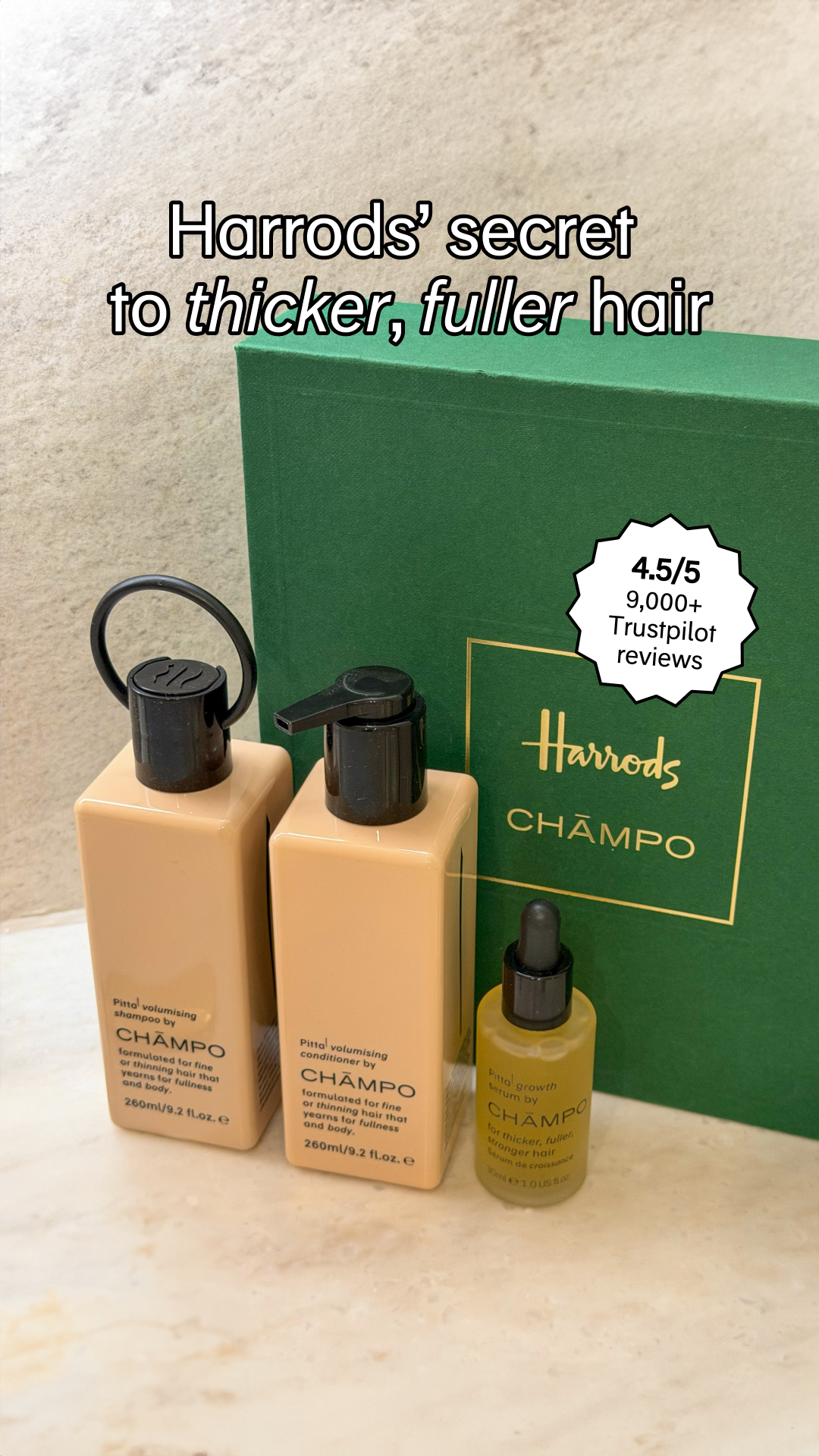Chāmpo Haircare Facebook ad