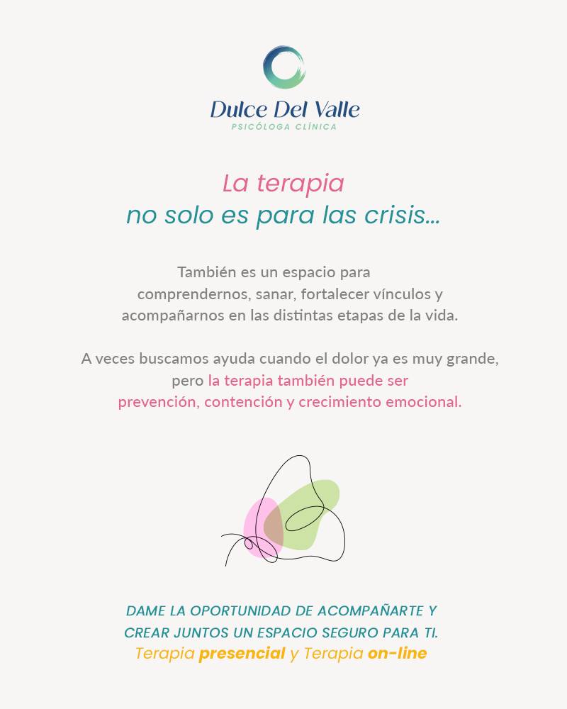 Dulce Del Valle - Psicóloga Clínica Facebook ad