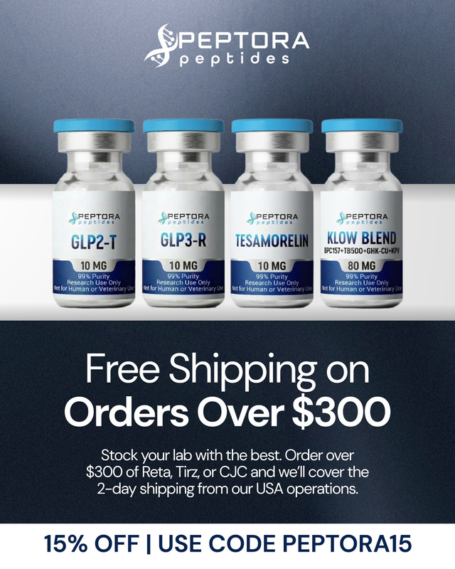 Peptora I Facebook ad from Jul 10, 2026