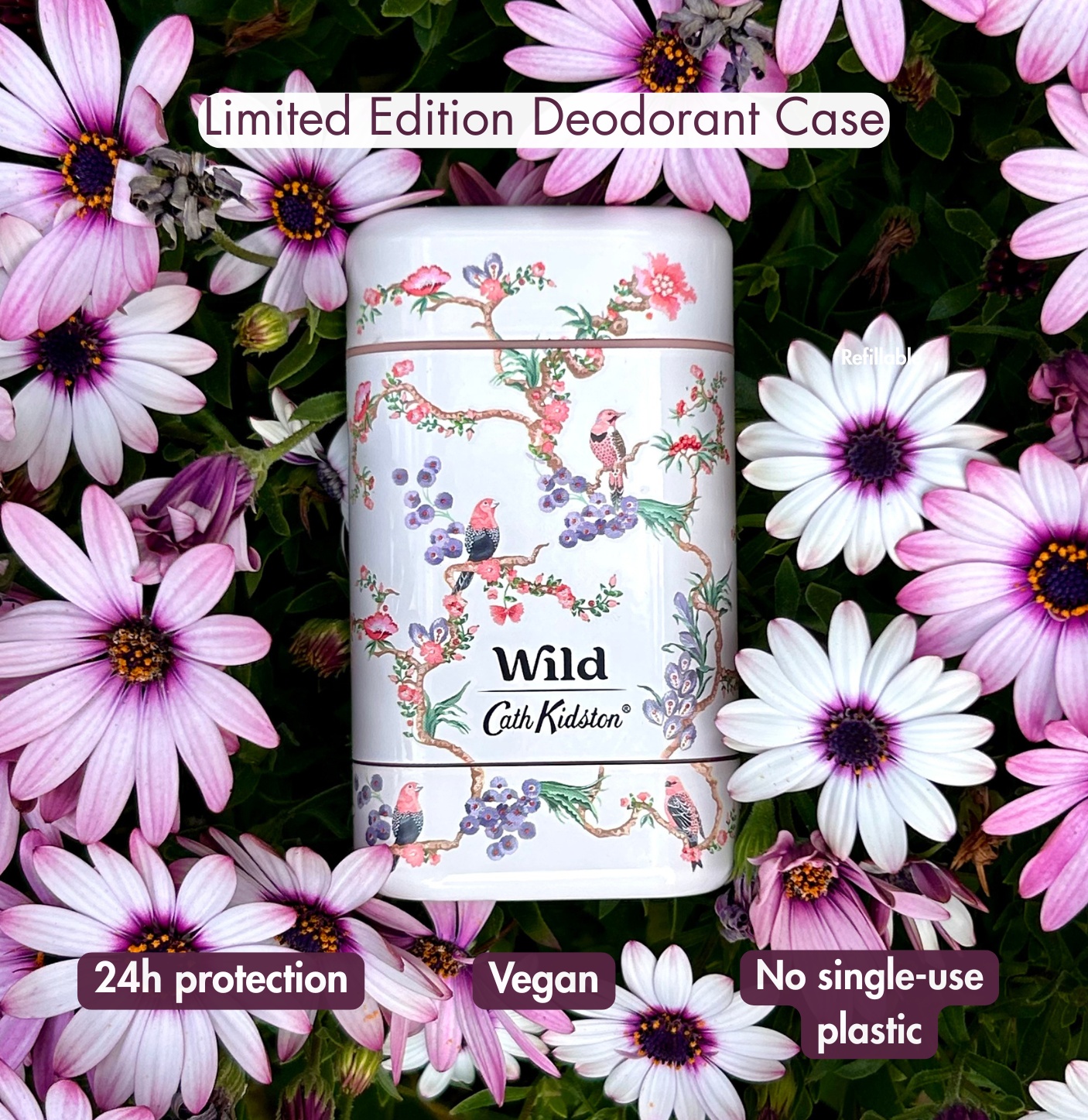 Wild Facebook ad: Wild: the 98% natural deo that does it all