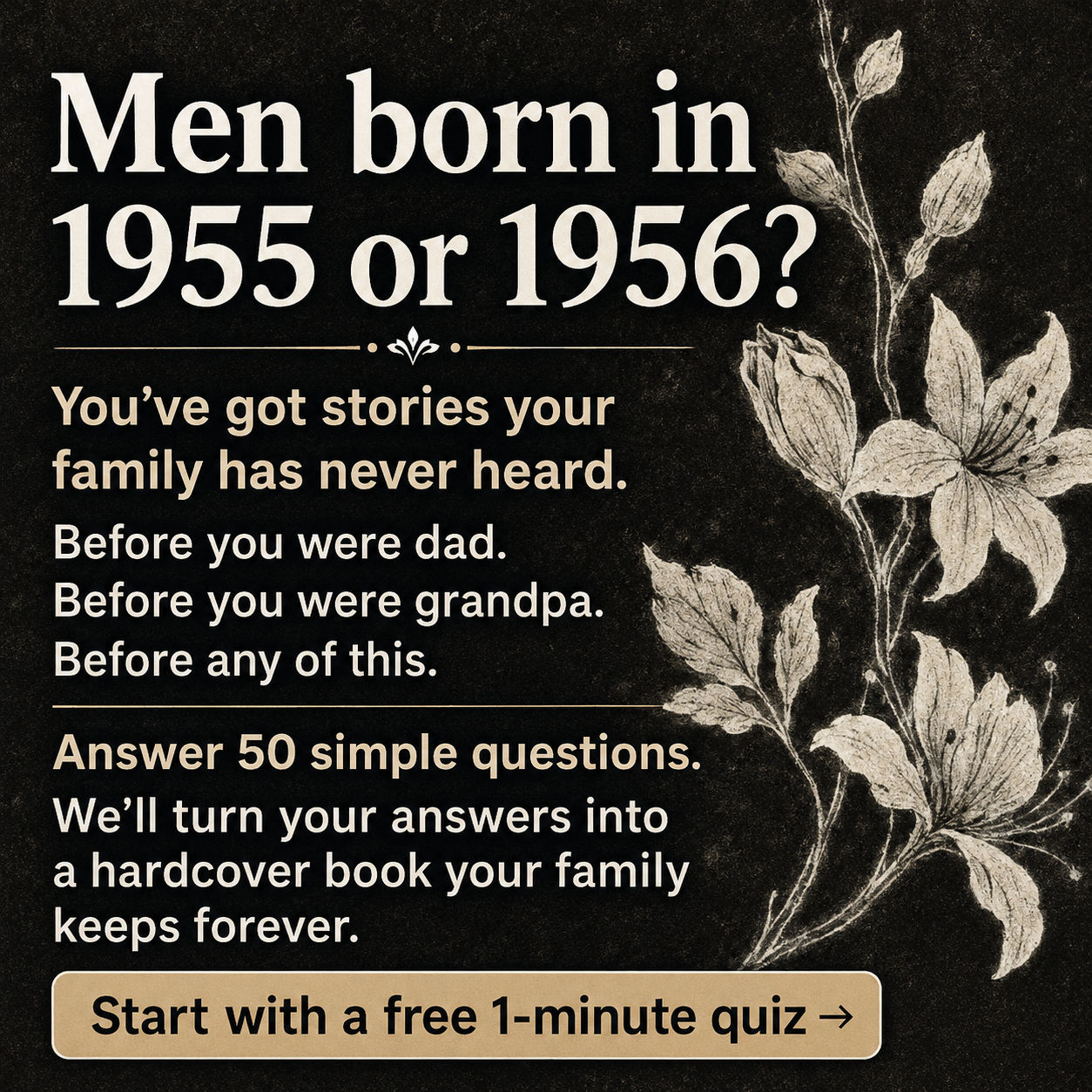 Memowrite Facebook ad